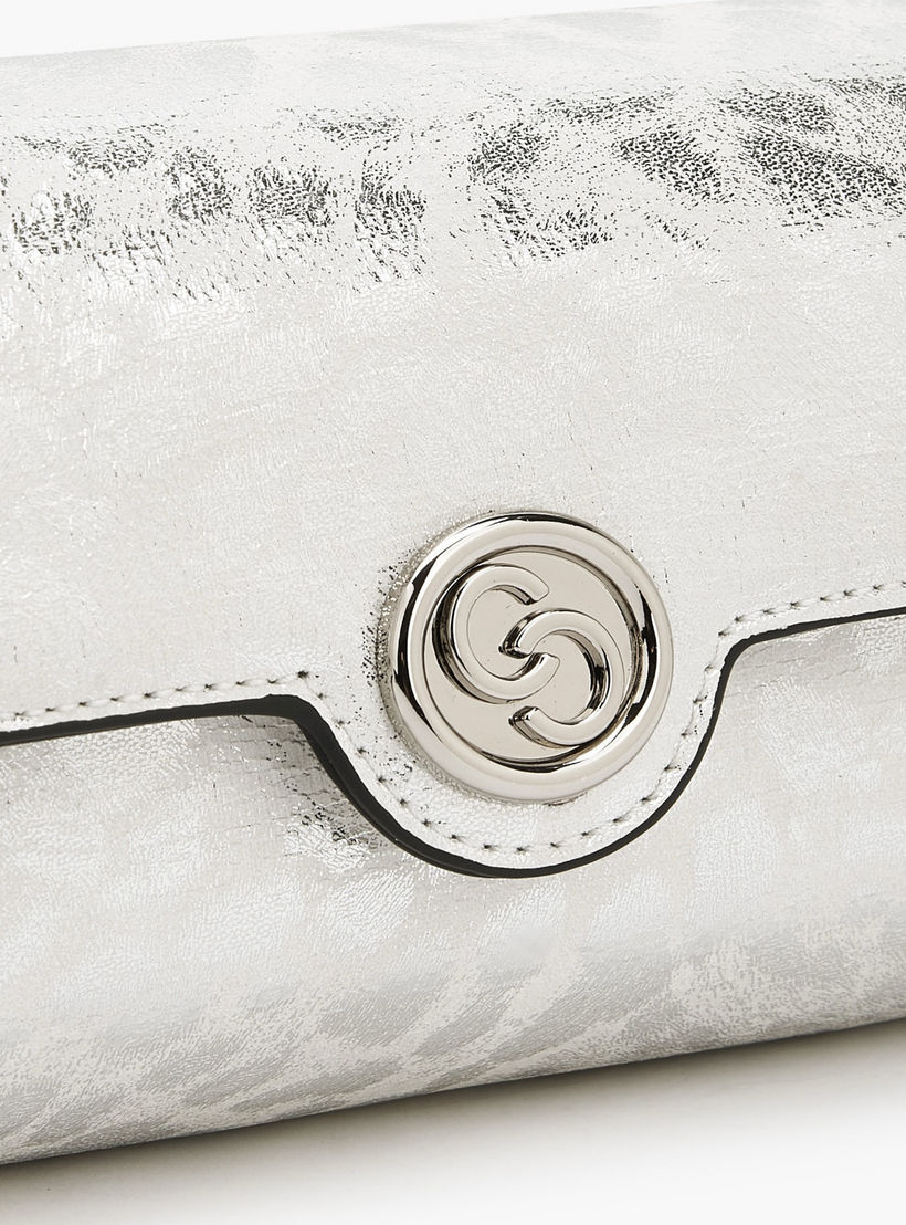 Celeste Metallic Print Crossbody Bag with Chain Strap-women-bagsandwallets-handbags-image-5