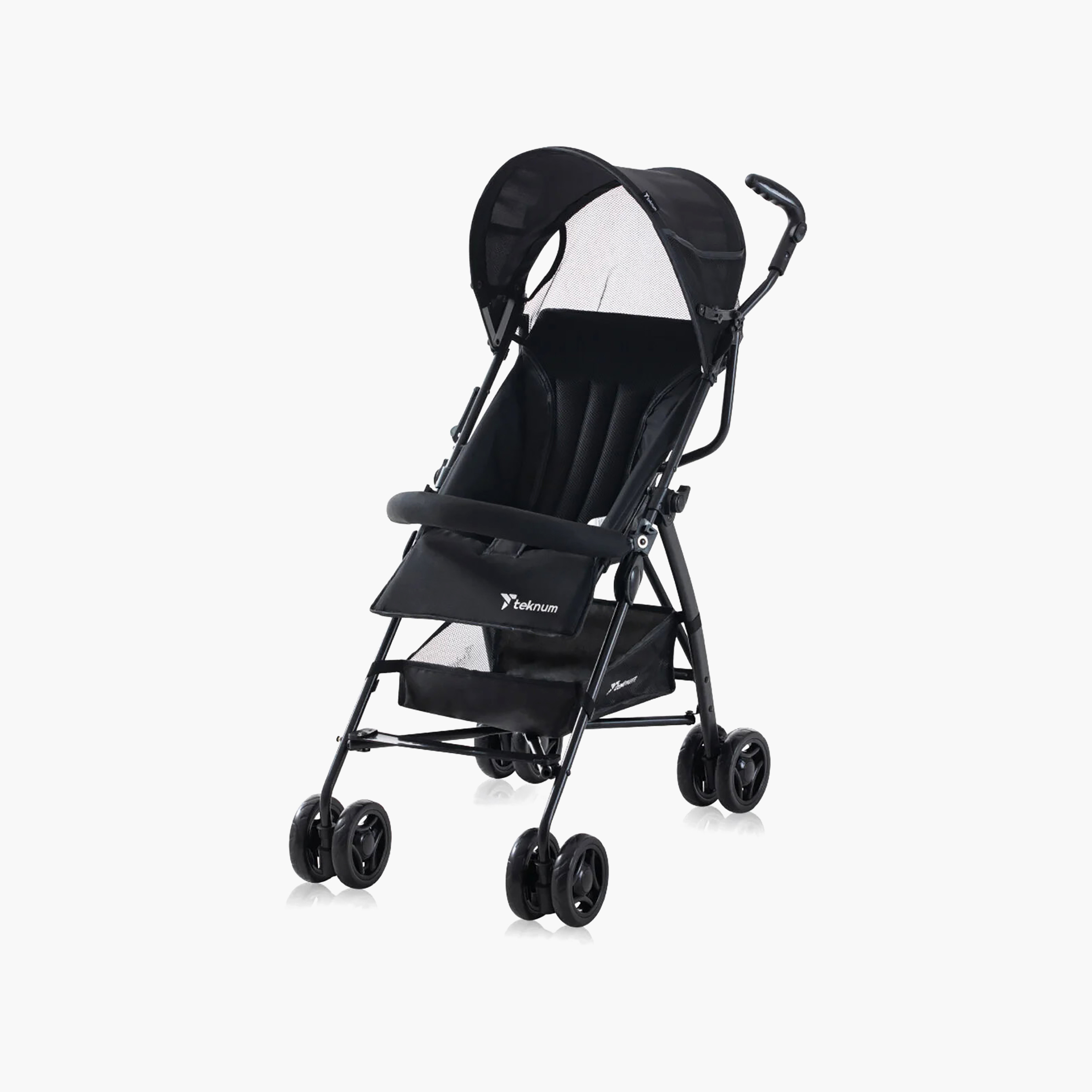 Teknum Eco Lite Stroller - Black-baby-gear-strollersandprams-strollers-image-1