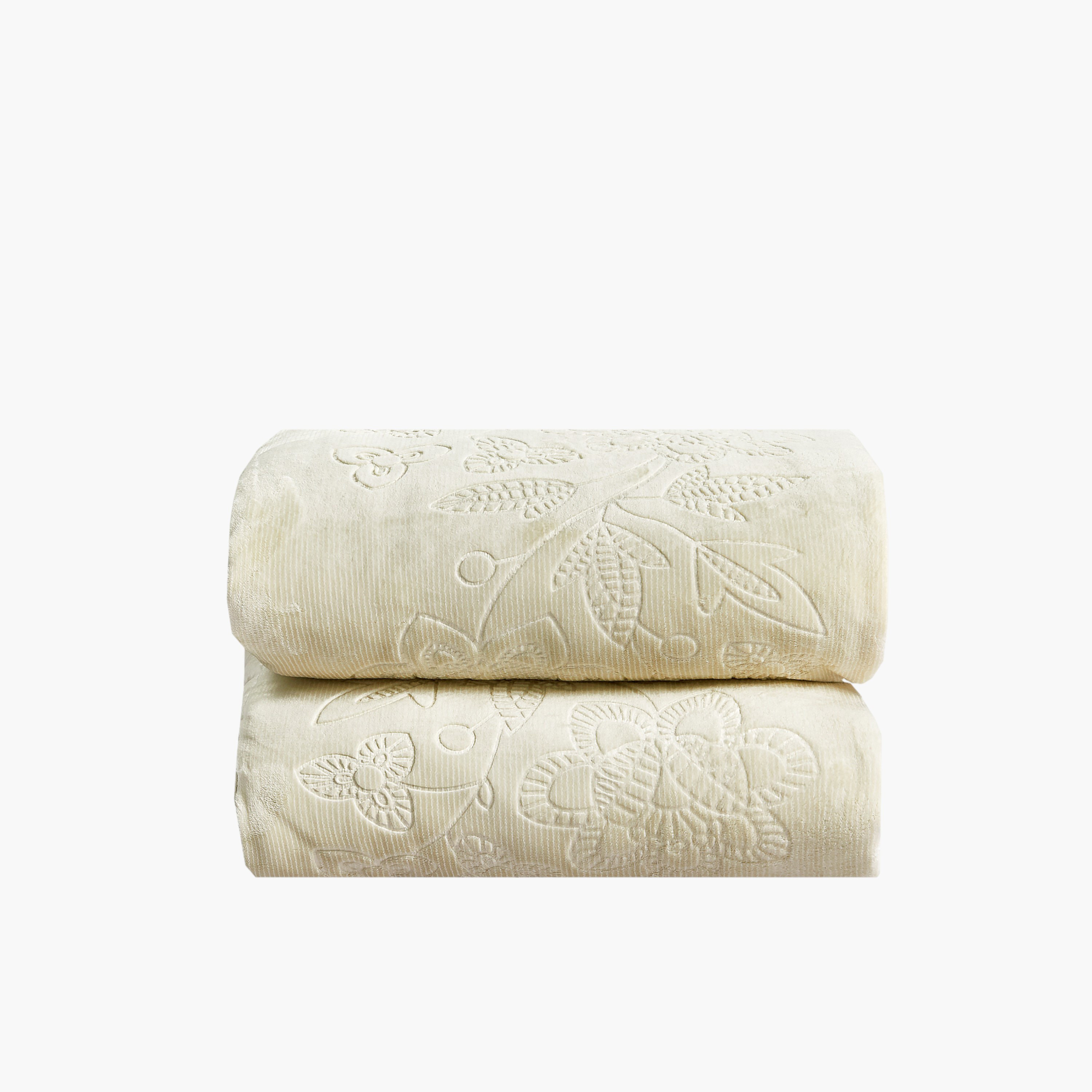 طقم لحاف مخملي بنقشة زهور-household-bedding-comfortersandbedspreads-comforters-image-5