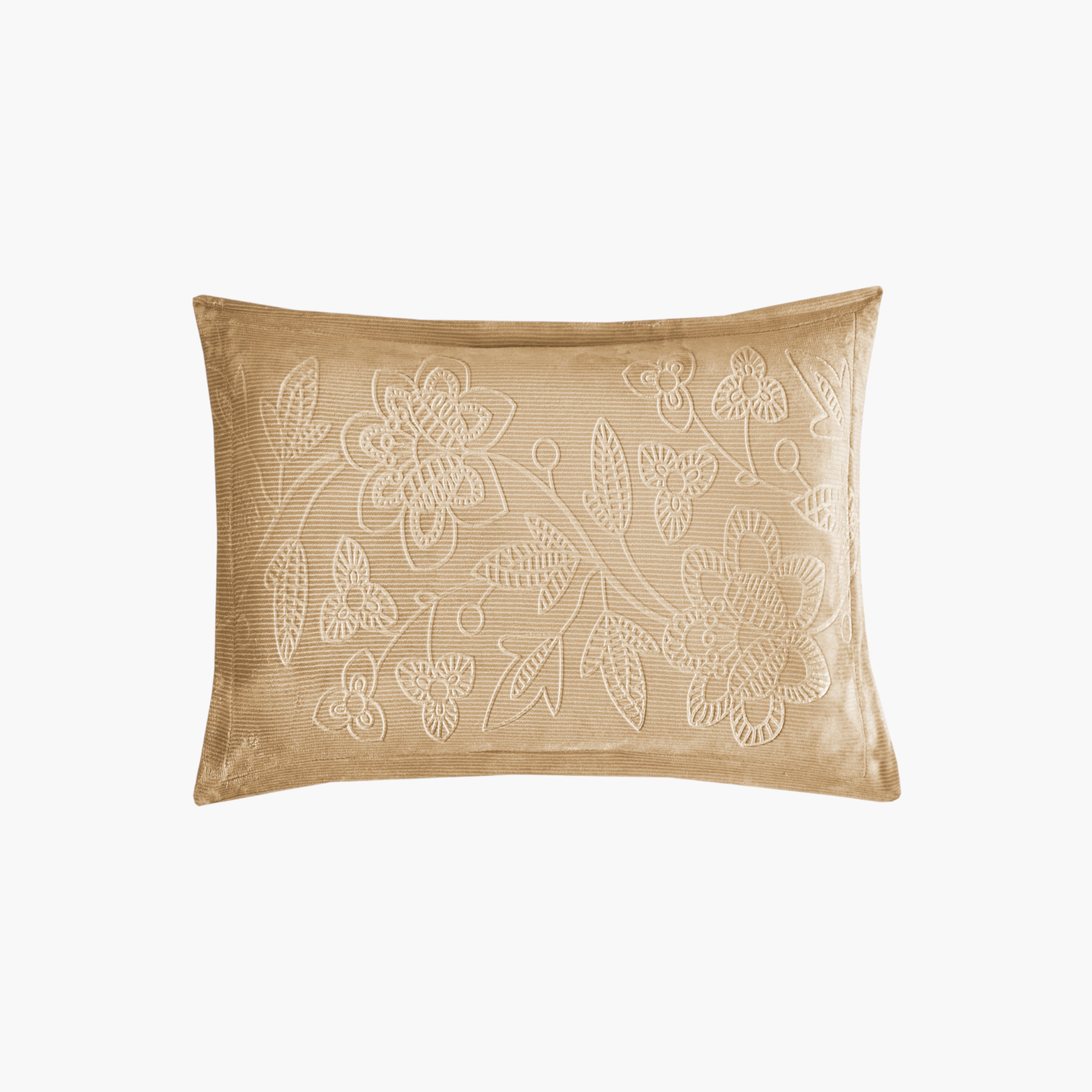 طقم لحاف مخملي منقوش بتصميم زهري-household-bedding-comfortersandbedspreads-comforters-image-5