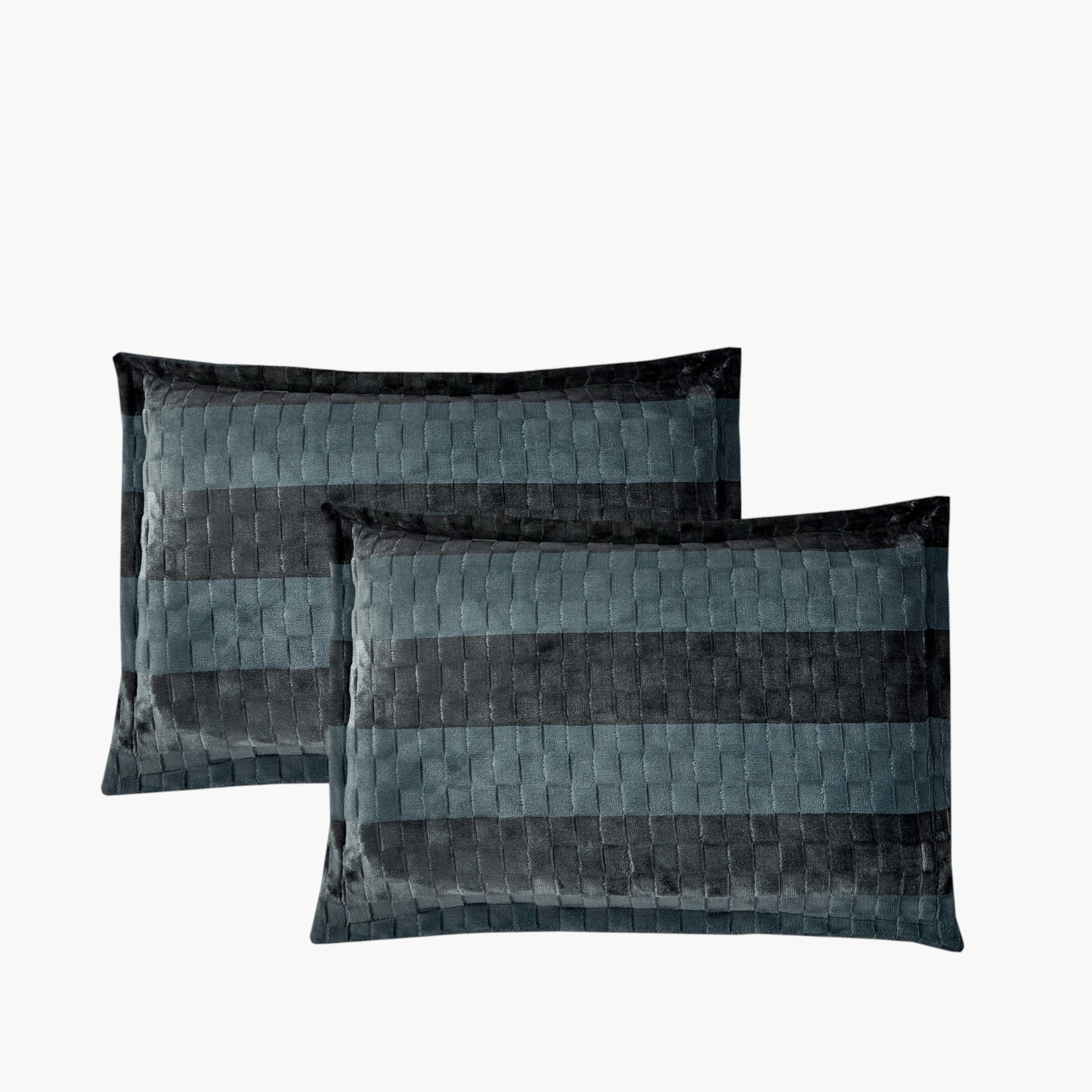 طقم لحاف مخملي بنمط منسوج-household-bedding-comfortersandbedspreads-comforters-image-6