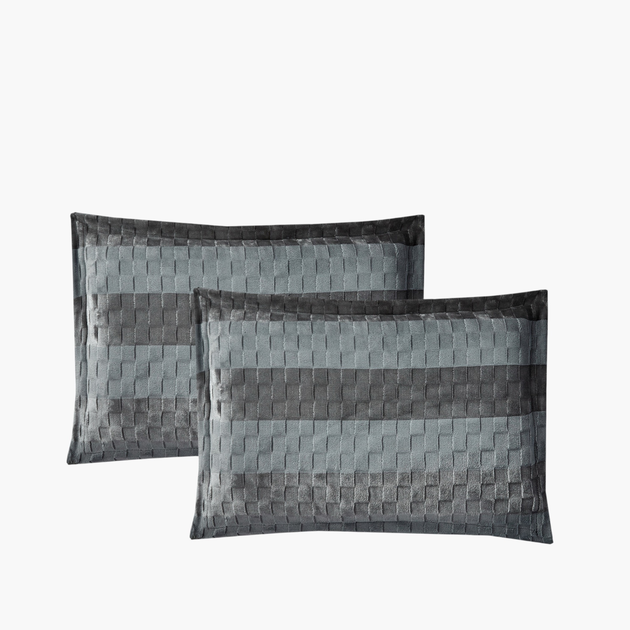 طقم لحاف مخملي منقوش كينج-household-bedding-comfortersandbedspreads-comforters-image-6