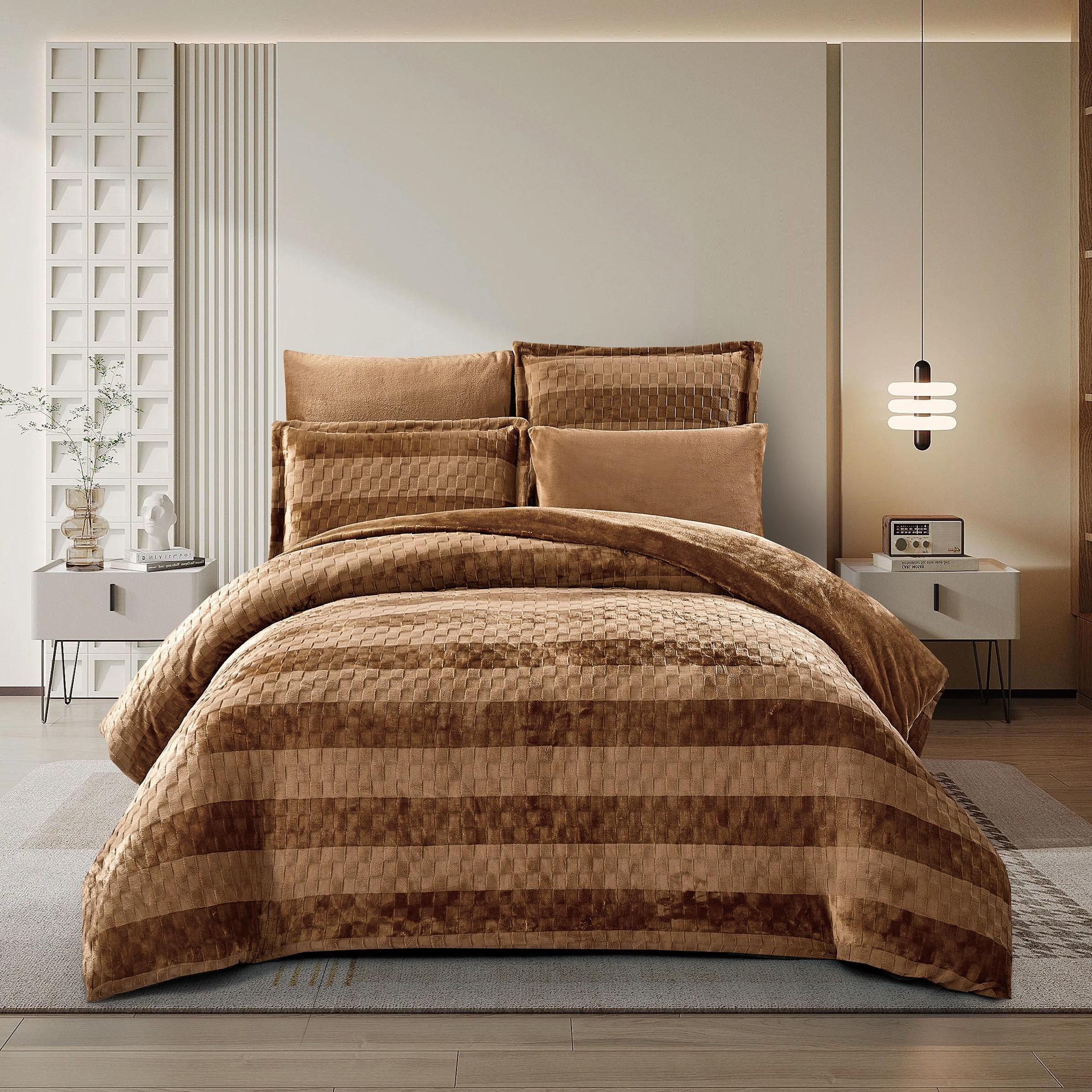 Embossed Velvet Comforter Set-household-bedding-comfortersandbedspreads-comforters-image-6