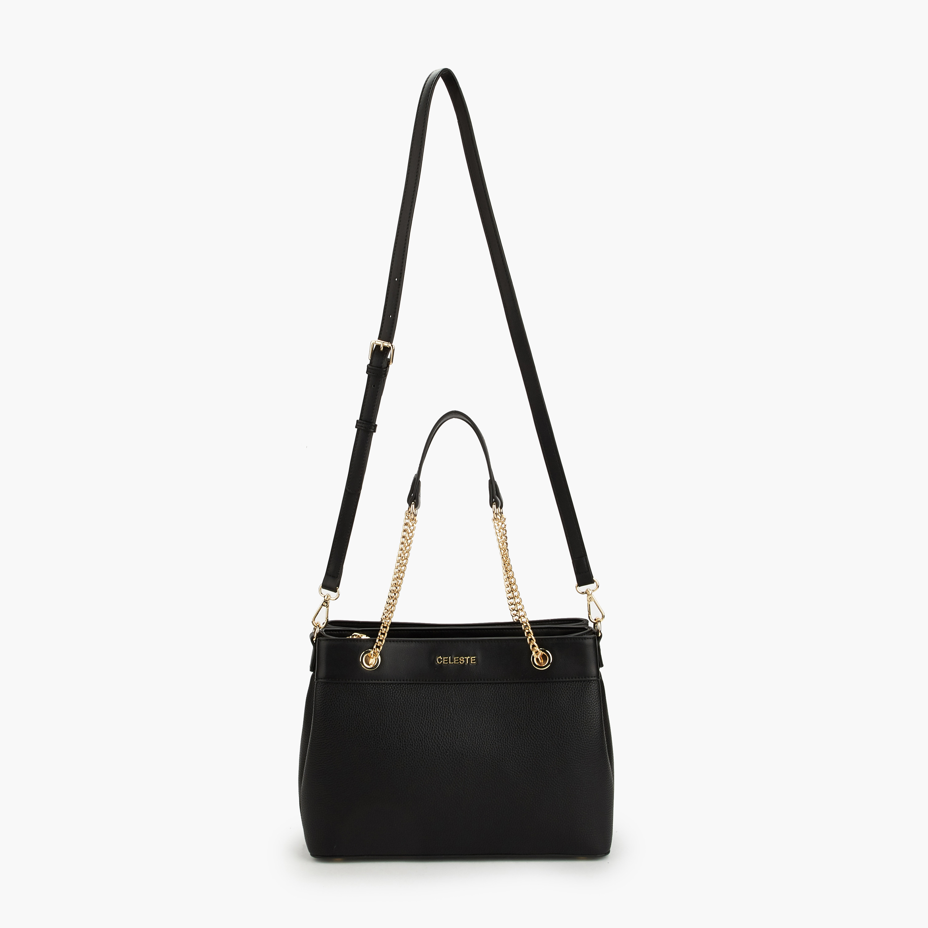 Celeste Monogram Print Tote Bag with Detachable Strap-women-bagsandwallets-handbags-image-2