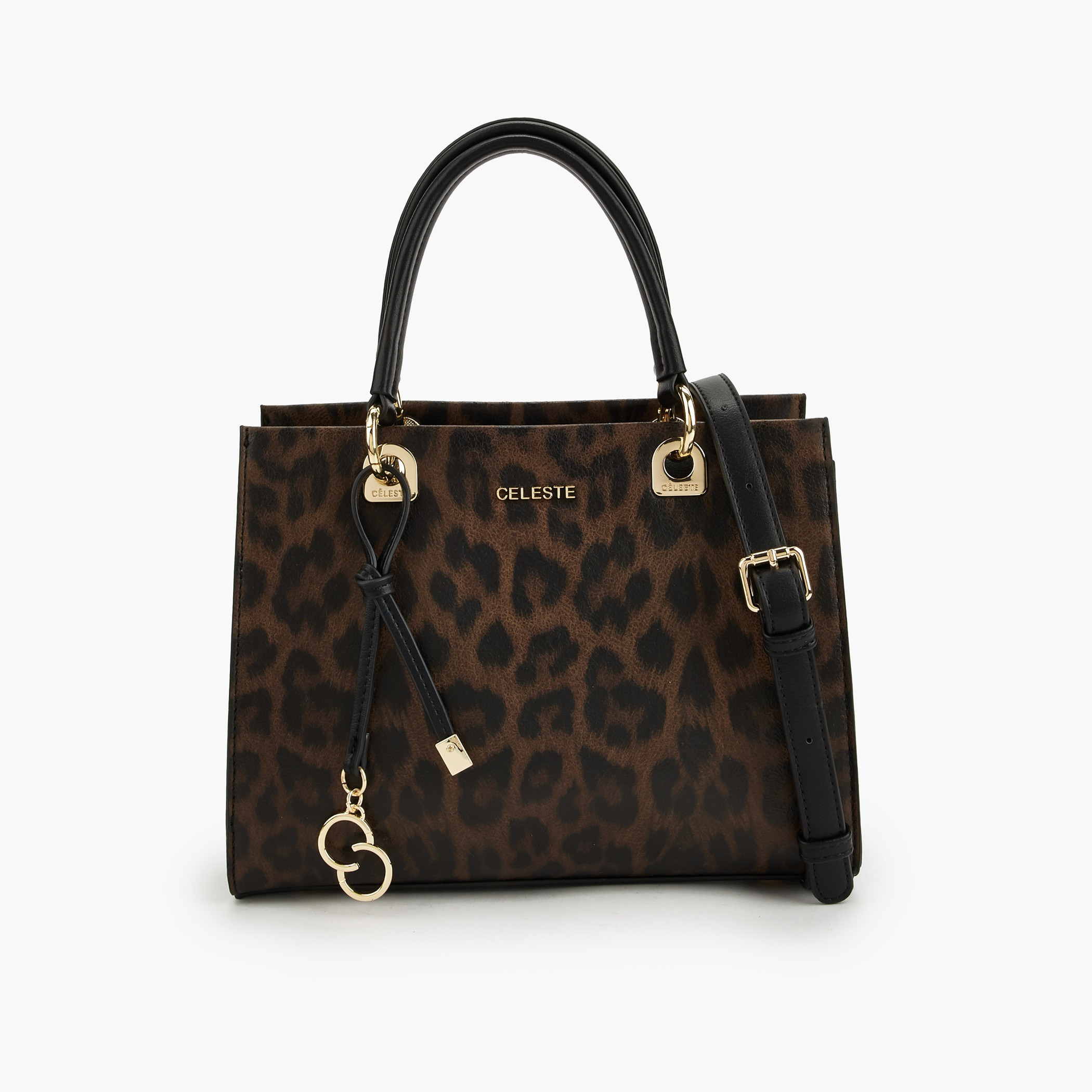 شنطة توتي بطبعات حيوانات مع حزام قابل للفصل من سيليست-women-bagsandwallets-handbags-image-1