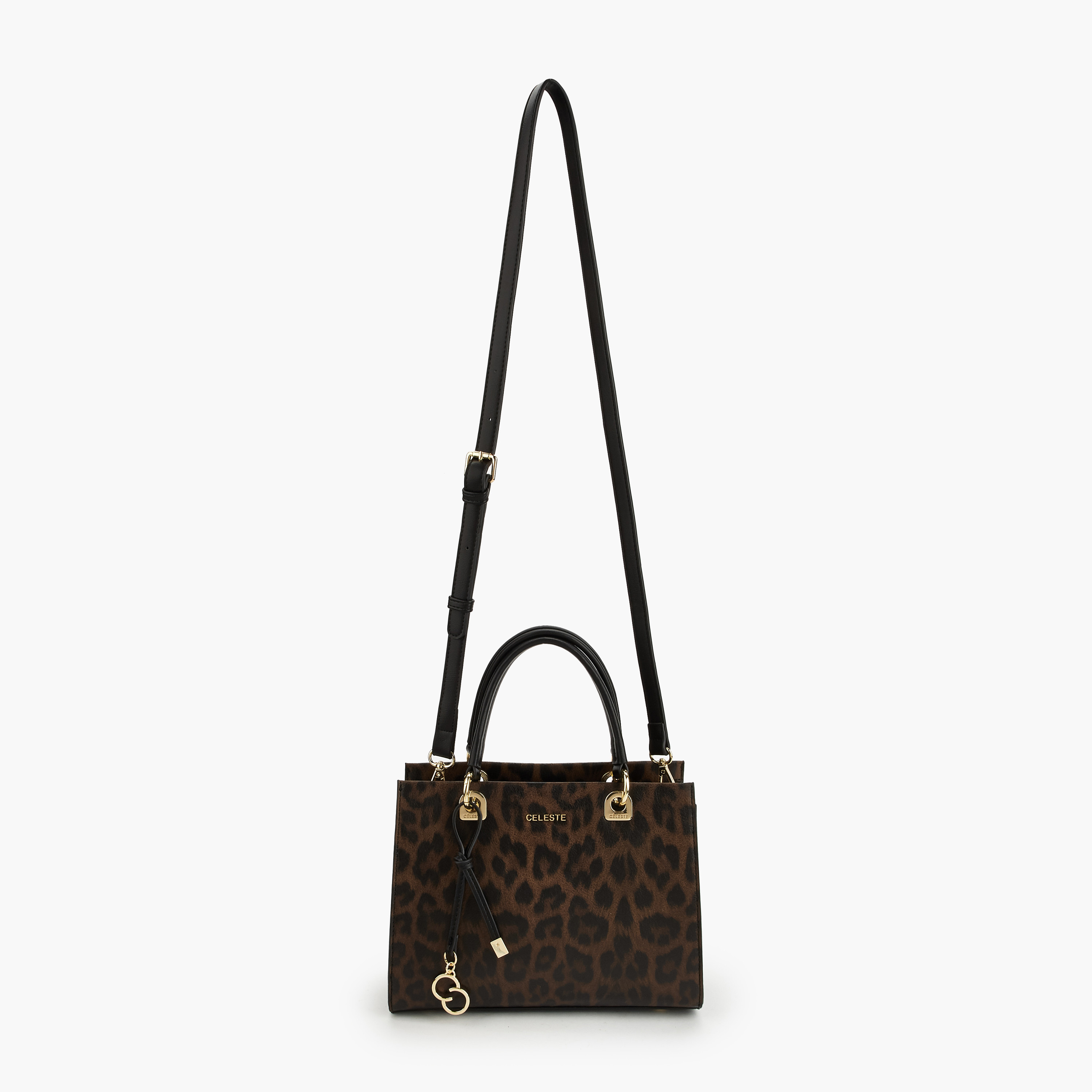 شنطة توتي بطبعات حيوانات مع حزام قابل للفصل من سيليست-women-bagsandwallets-handbags-image-3