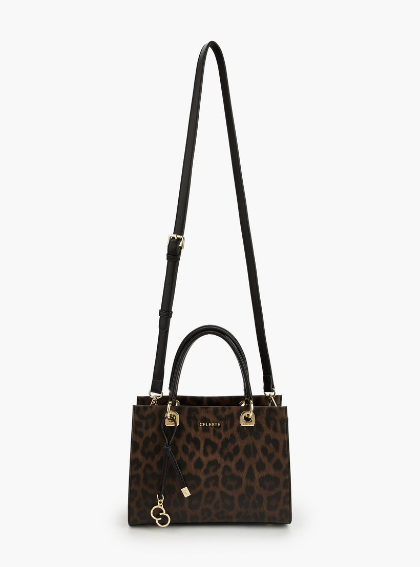 شنطة توتي بطبعات حيوانات مع حزام قابل للفصل من سيليست-women-bagsandwallets-handbags-image-3