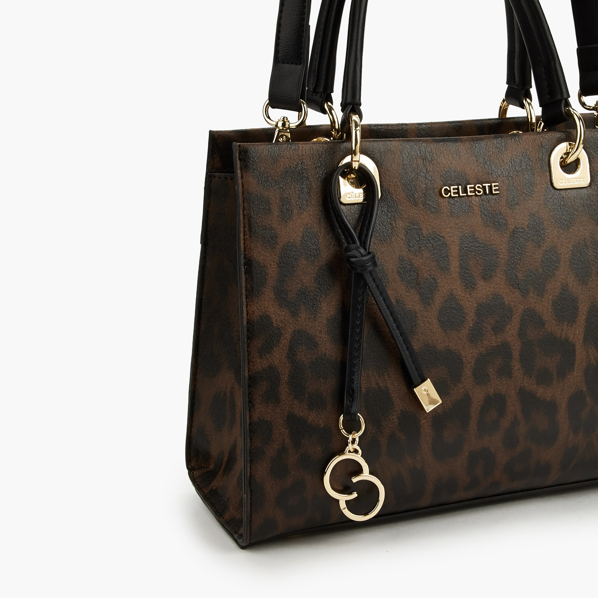 شنطة توتي بطبعات حيوانات مع حزام قابل للفصل من سيليست-women-bagsandwallets-handbags-image-4