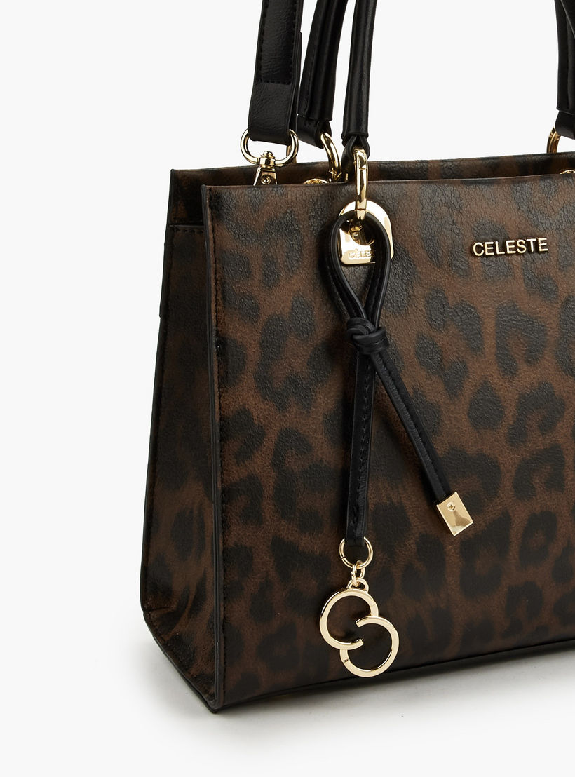 شنطة توتي بطبعات حيوانات مع حزام قابل للفصل من سيليست-women-bagsandwallets-handbags-image-4