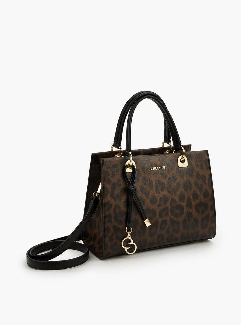 شنطة توتي بطبعات حيوانات مع حزام قابل للفصل من سيليست-women-bagsandwallets-handbags-image-5