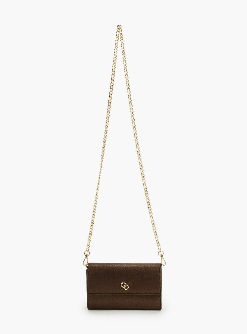 شنطة كلاتش معدني مع حزام سلسلة من سيليست-women-bagsandwallets-handbags-image-3
