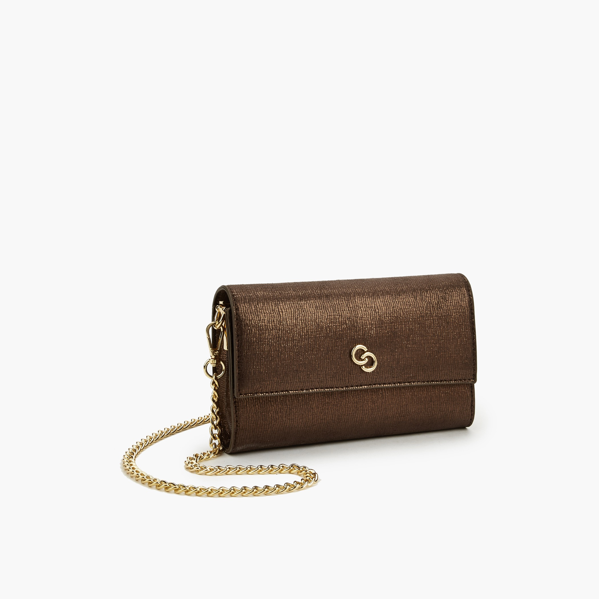 شنطة كلاتش معدني مع حزام سلسلة من سيليست-women-bagsandwallets-handbags-image-4
