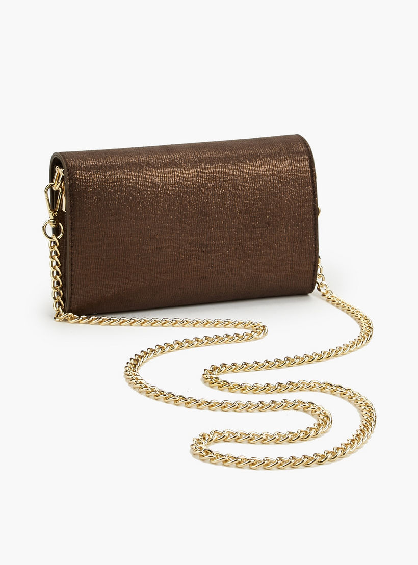 شنطة كلاتش معدني مع حزام سلسلة من سيليست-women-bagsandwallets-handbags-image-6