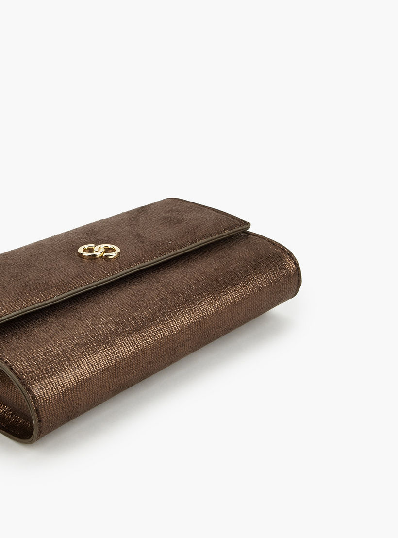 شنطة كلاتش معدني مع حزام سلسلة من سيليست-women-bagsandwallets-handbags-image-7