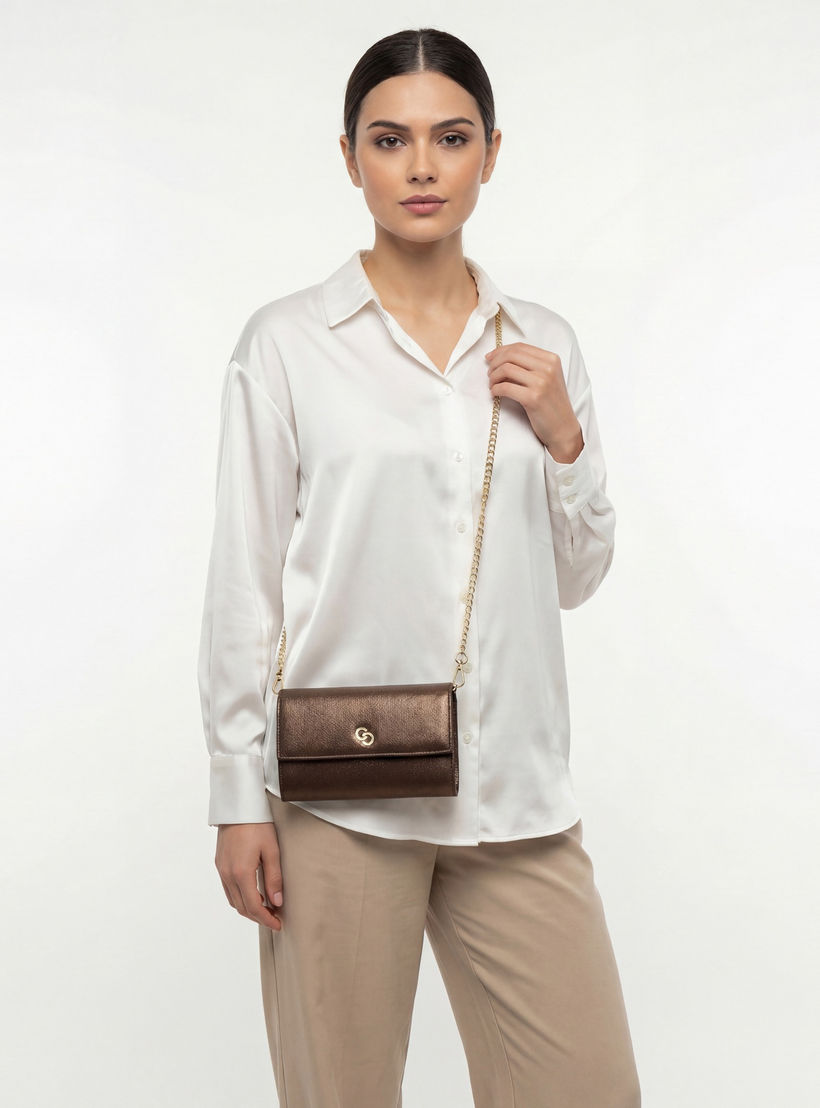 شنطة كلاتش معدني مع حزام سلسلة من سيليست-women-bagsandwallets-handbags-image-2