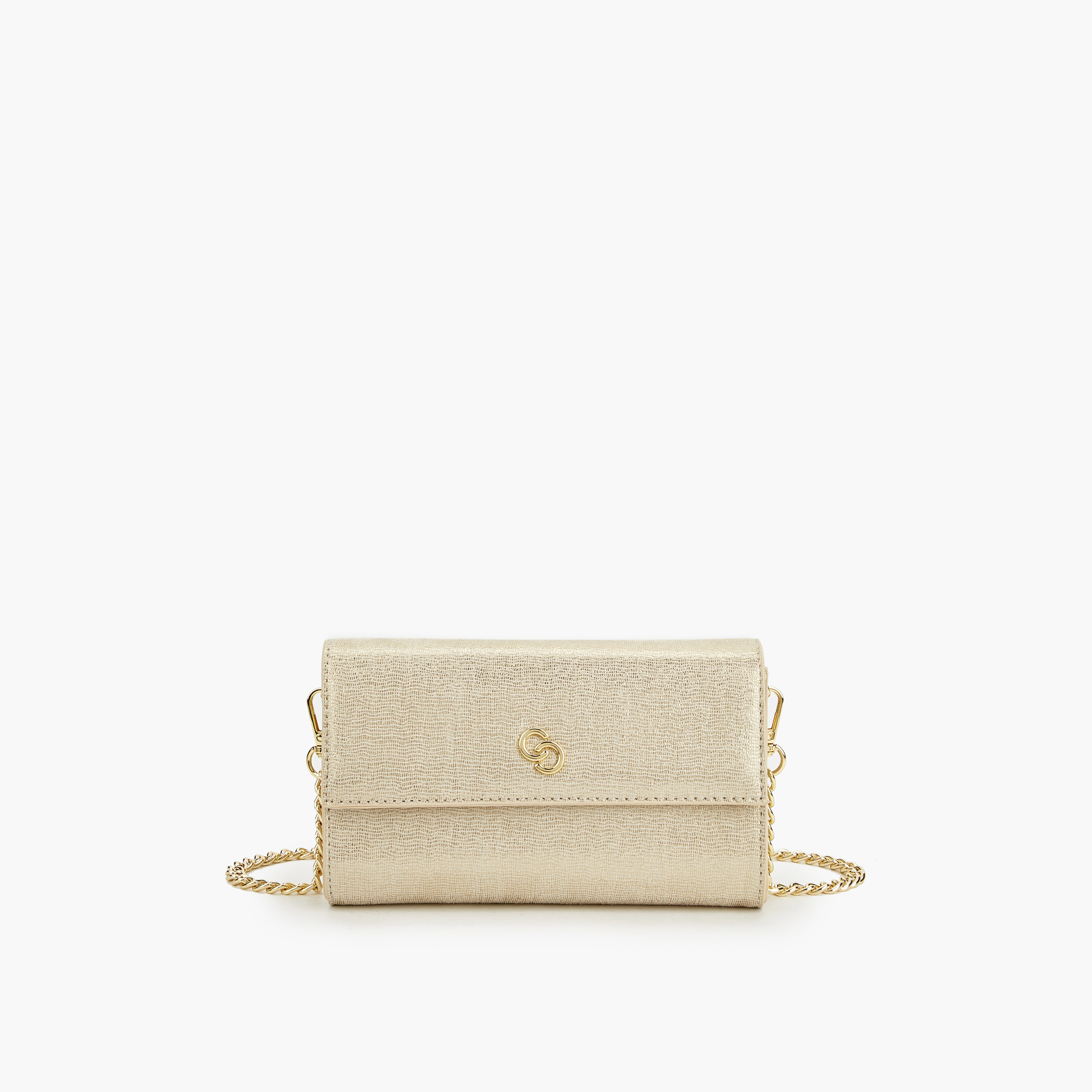 Celeste Monogram Print Clutch with Chain Strap-women-bagsandwallets-handbags-image-1