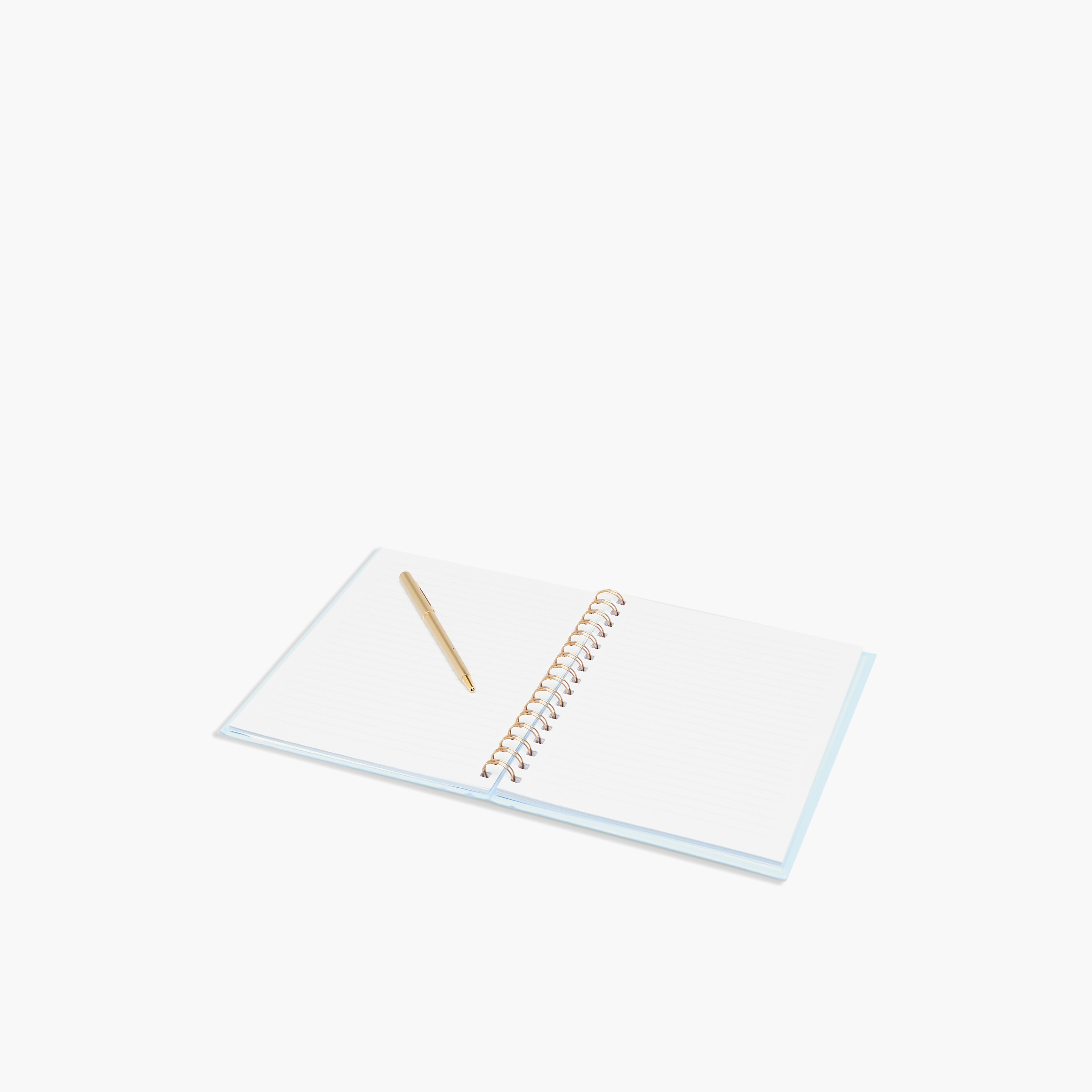 Initial A Print Notebook with Spiral Binding - 80 Pages-school-stationery-notebooks-image-6