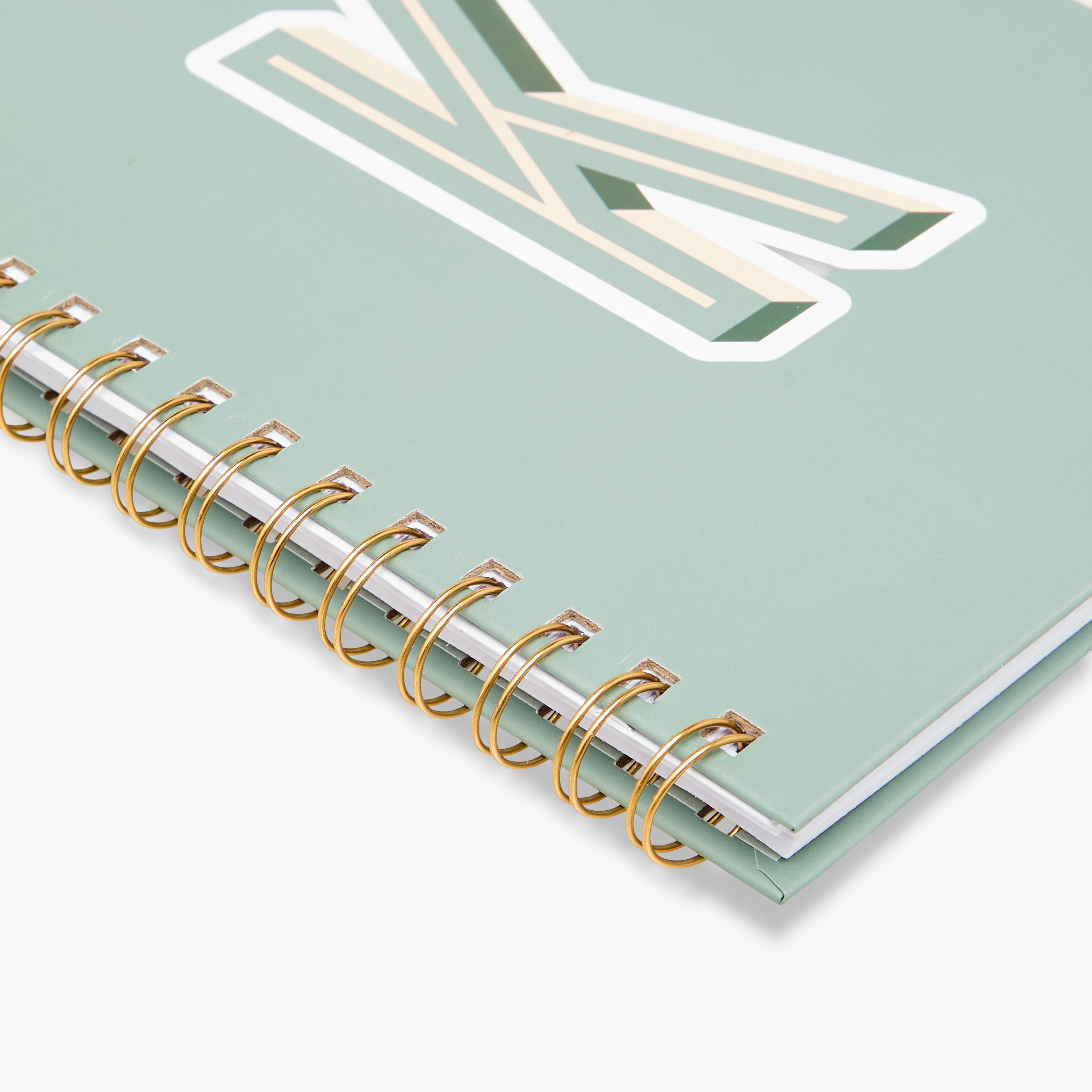 K Initial Print Notebook with Spiral Binding - 80 Pages-school-stationery-notebooks-image-6