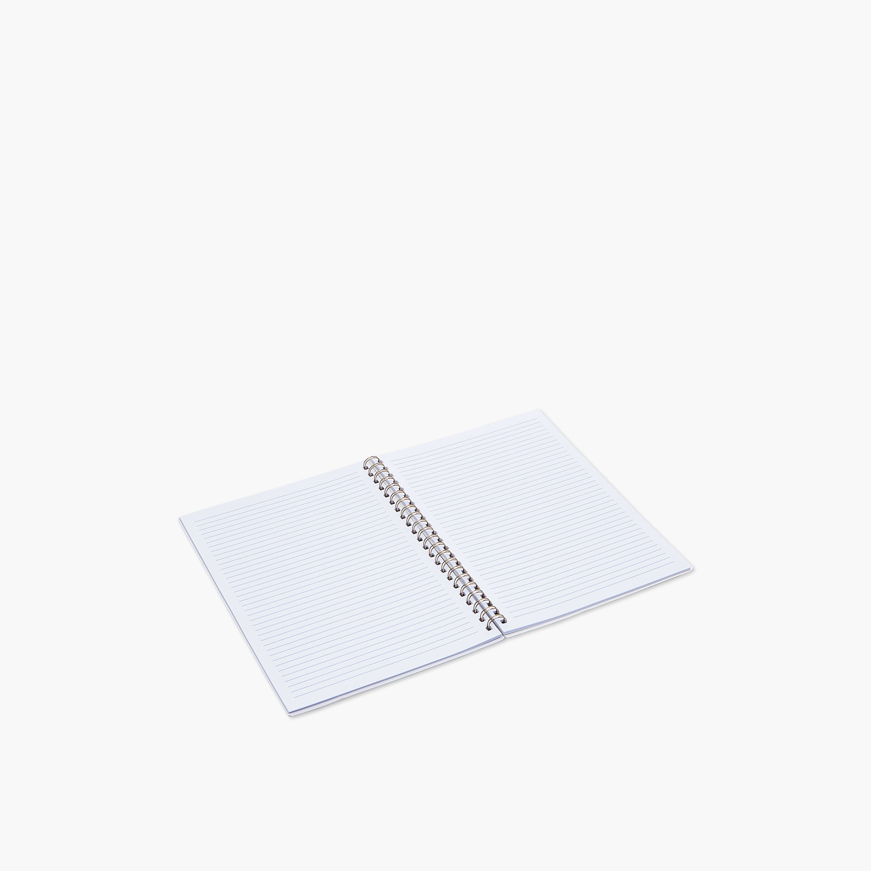 Smiley Flower Print A4 Notebook with Spiral Binding - 60 Pages-school-stationery-notebooks-image-4