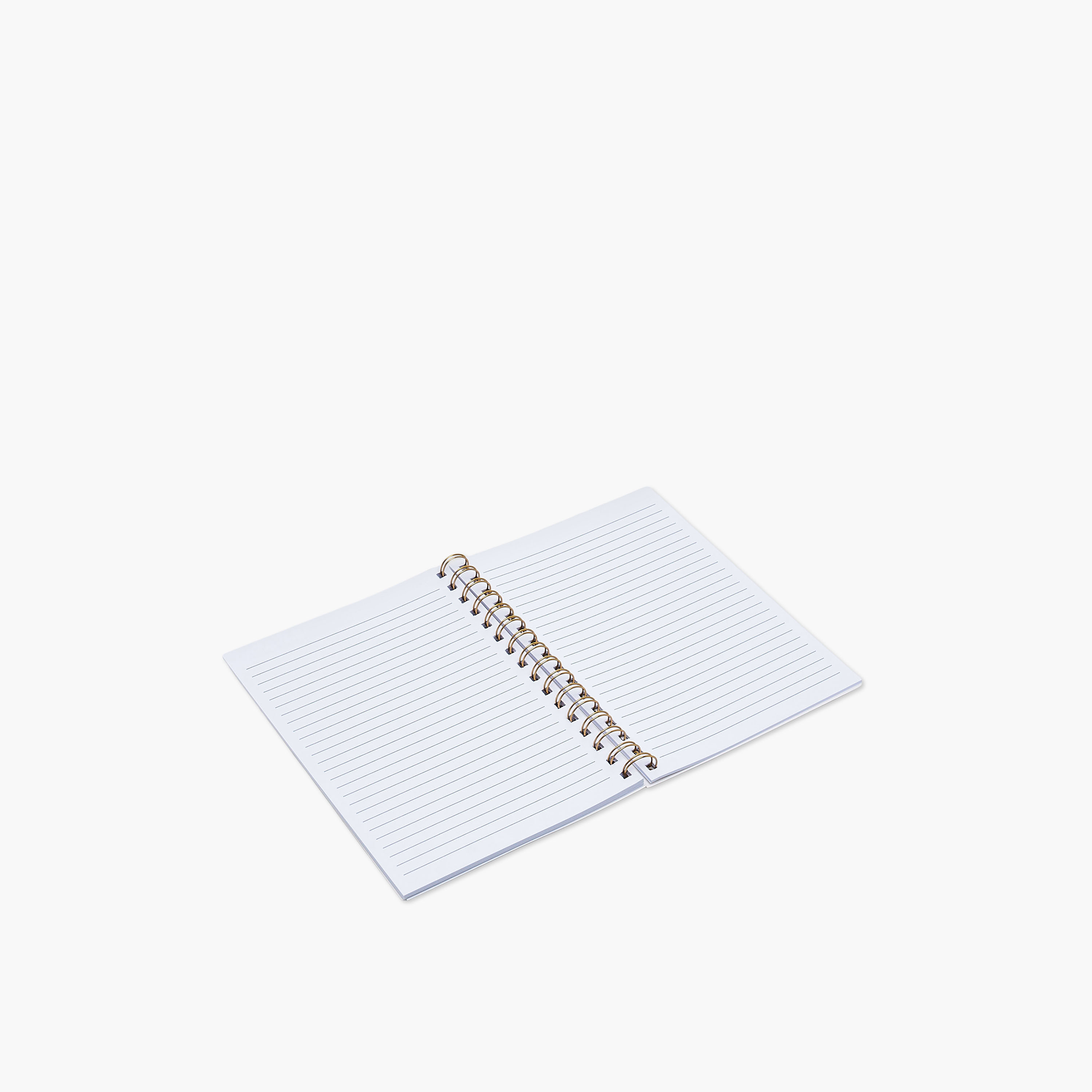 Floral Print A5 Notebook with Spiral Binding - 60 Pages-school-stationery-notebooks-image-4
