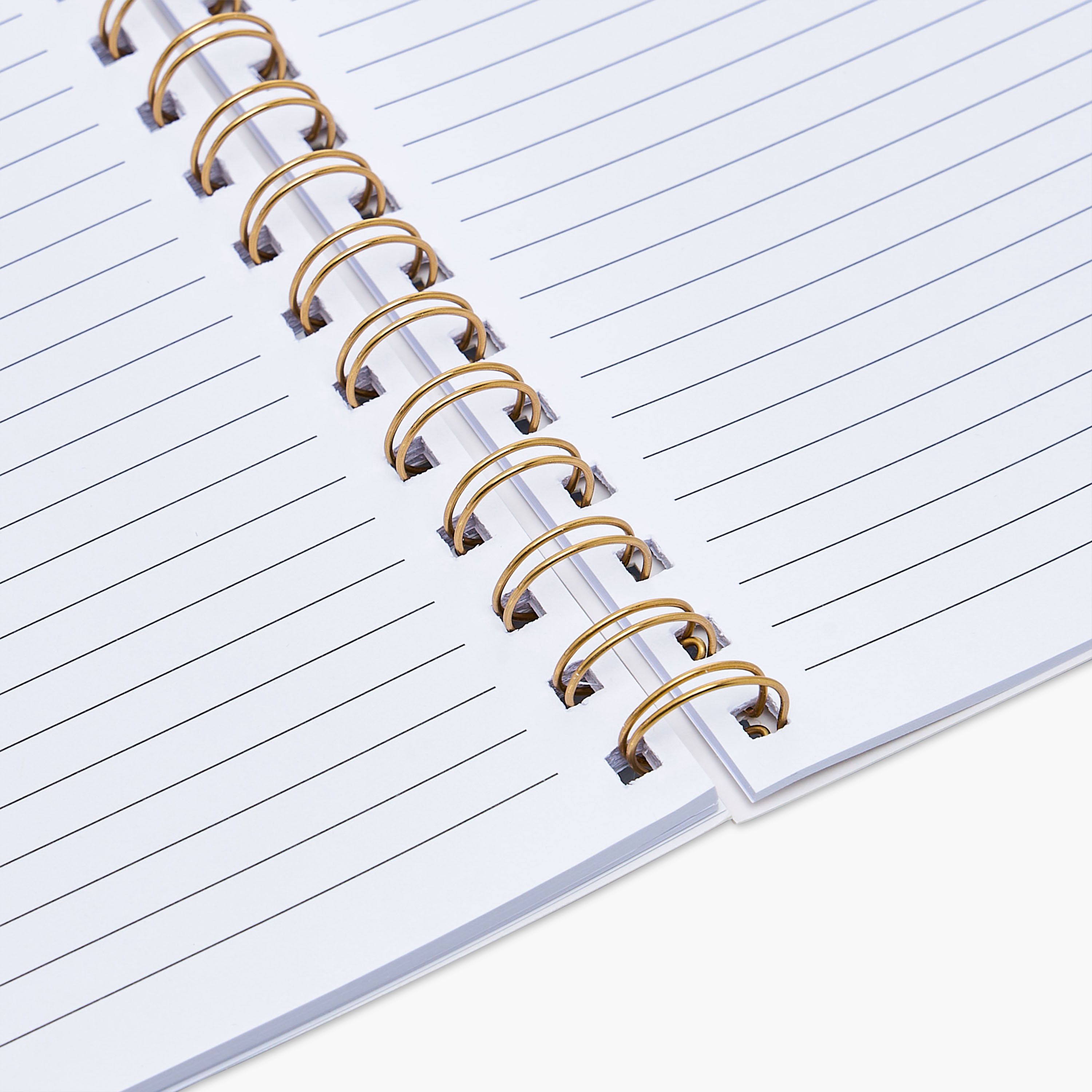 Floral Print A5 Notebook with Spiral Binding - 60 Pages-school-stationery-notebooks-image-5