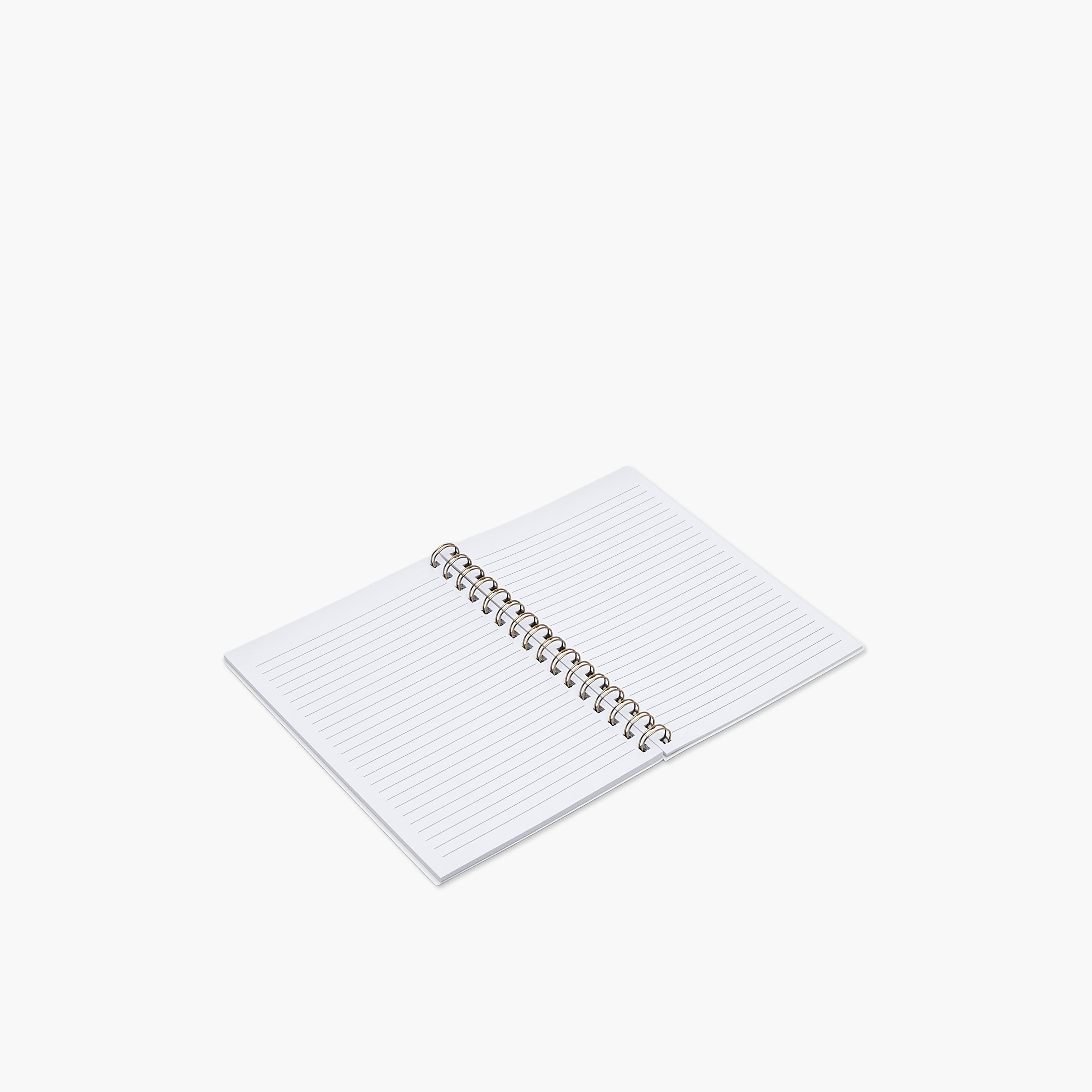 Pattern Print A5 Notebook with Spiral Binding - 60 Pages-school-stationery-notebooks-image-4