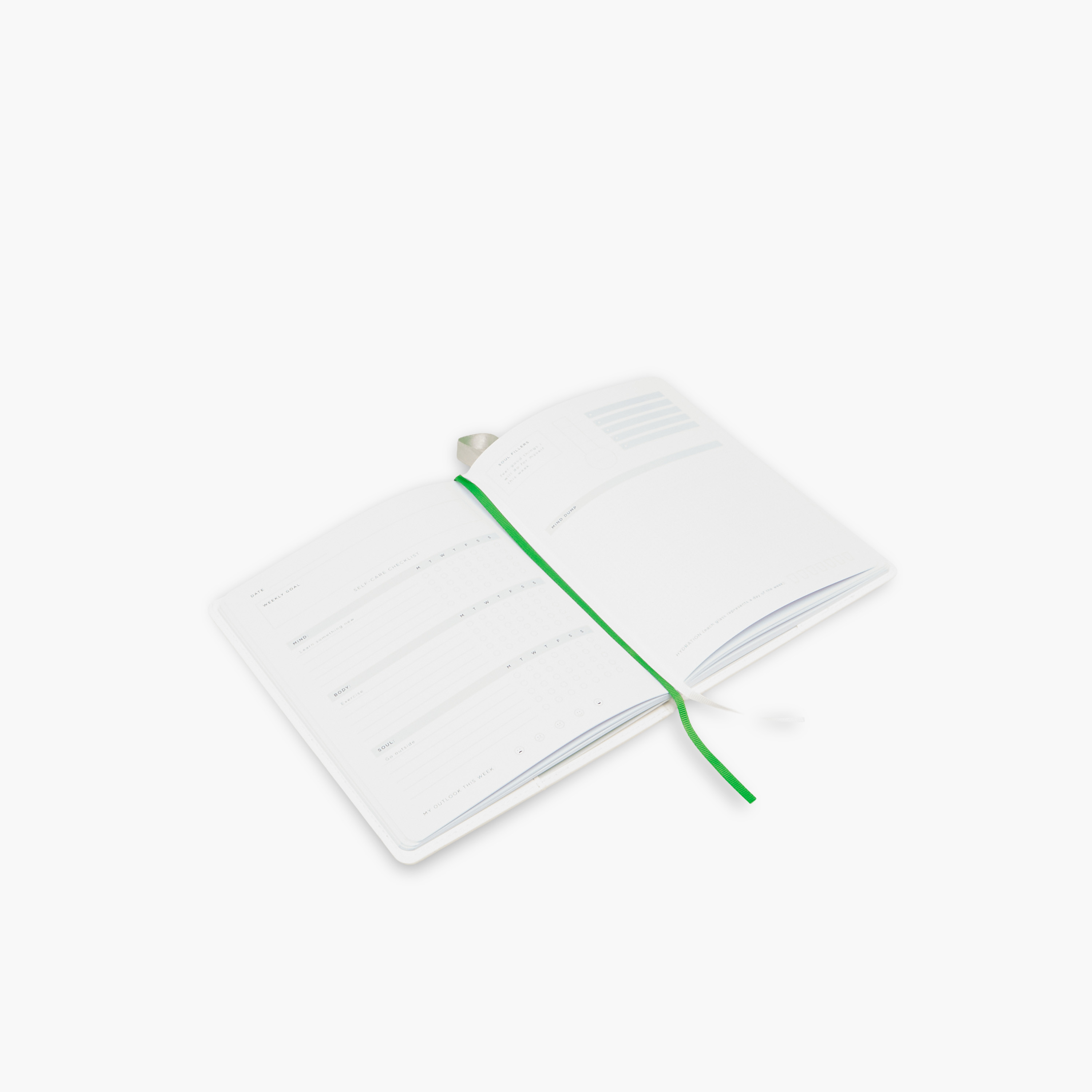 Bird Print Hardcover Journal with Ribbon Binding - 80 Pages-school-stationery-notebooks-image-4