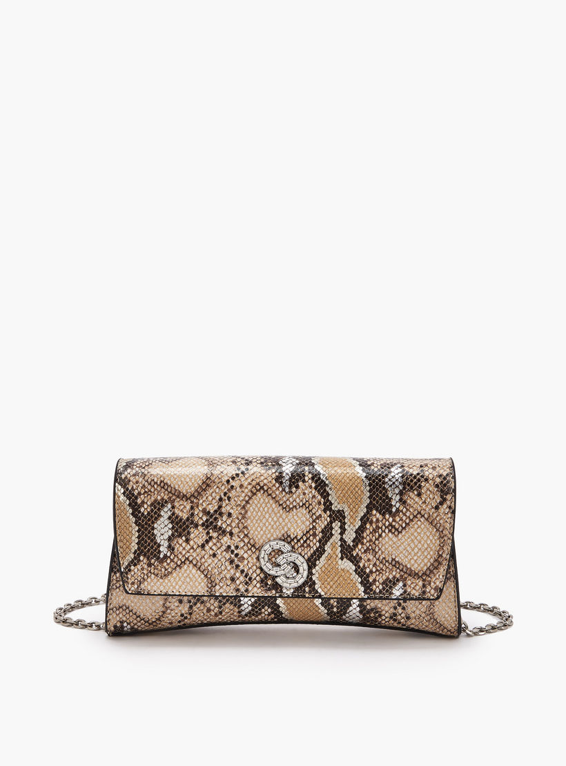 Celeste Animal Print Clutch with Chain Strap-women-bagsandwallets-handbags-image-1