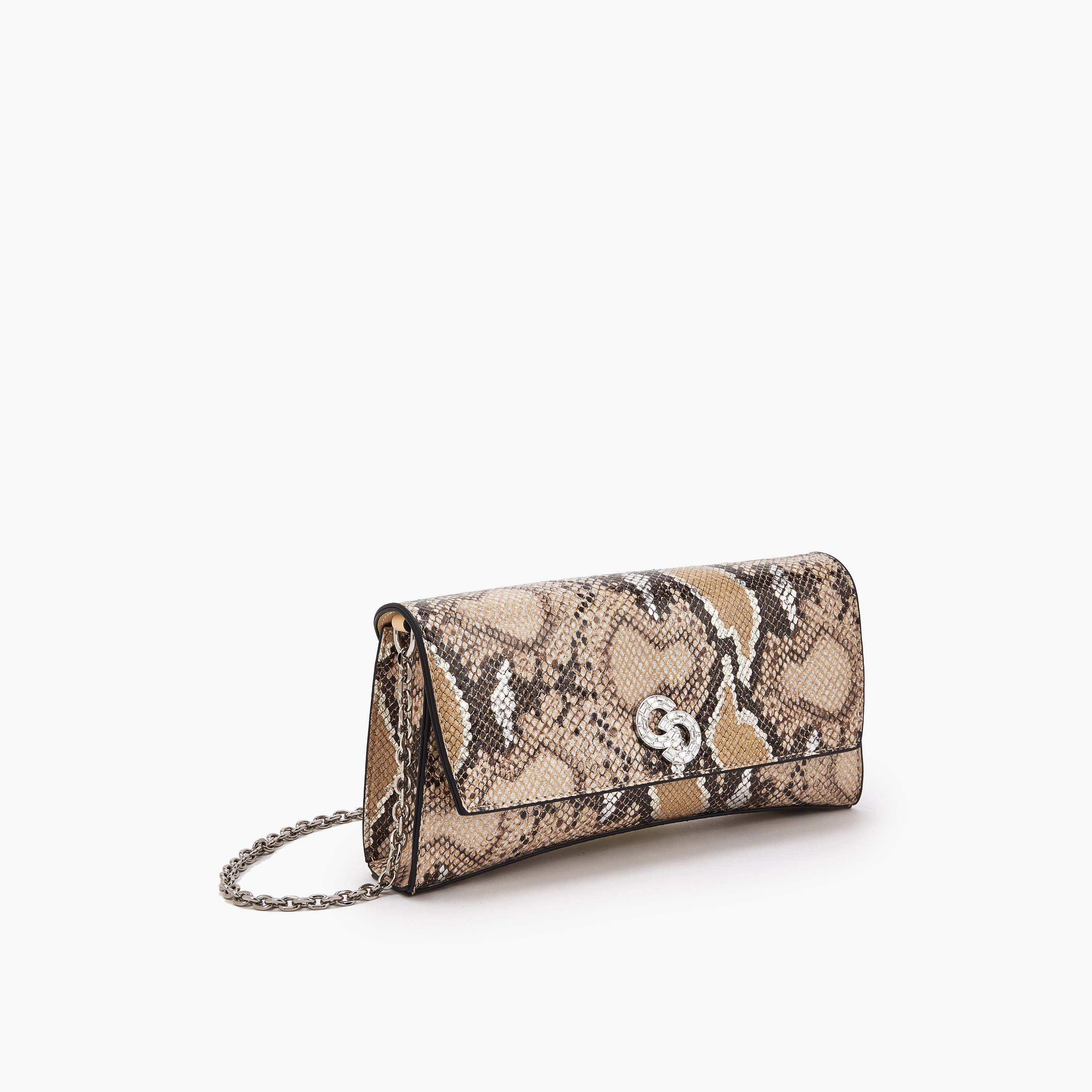 Celeste Animal Print Clutch with Chain Strap-women-bagsandwallets-handbags-image-5