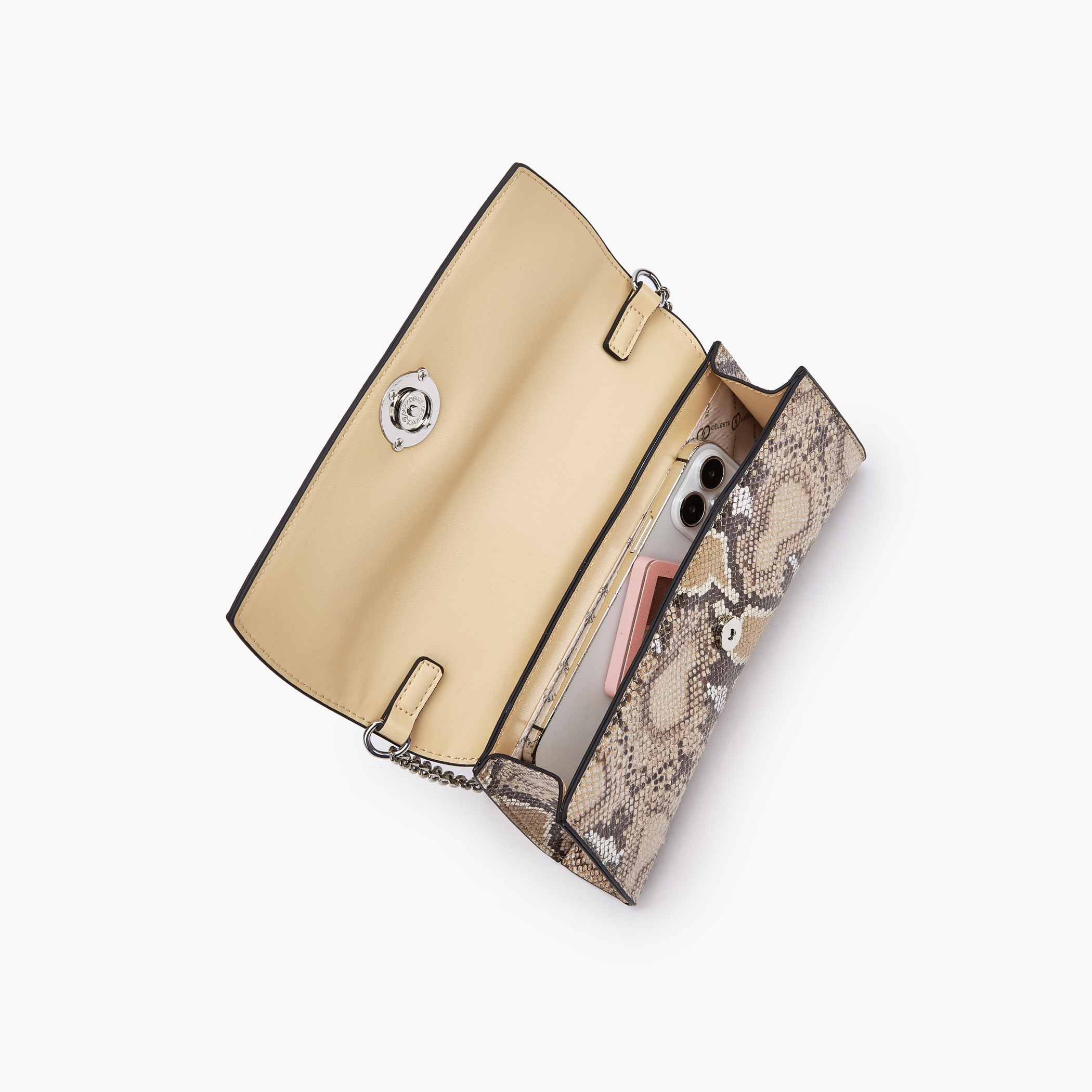 Celeste Animal Print Clutch with Chain Strap-women-bagsandwallets-handbags-image-8