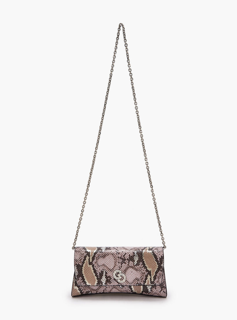 Celeste Animal Print Clutch with Chain Strap-women-bagsandwallets-handbags-image-3