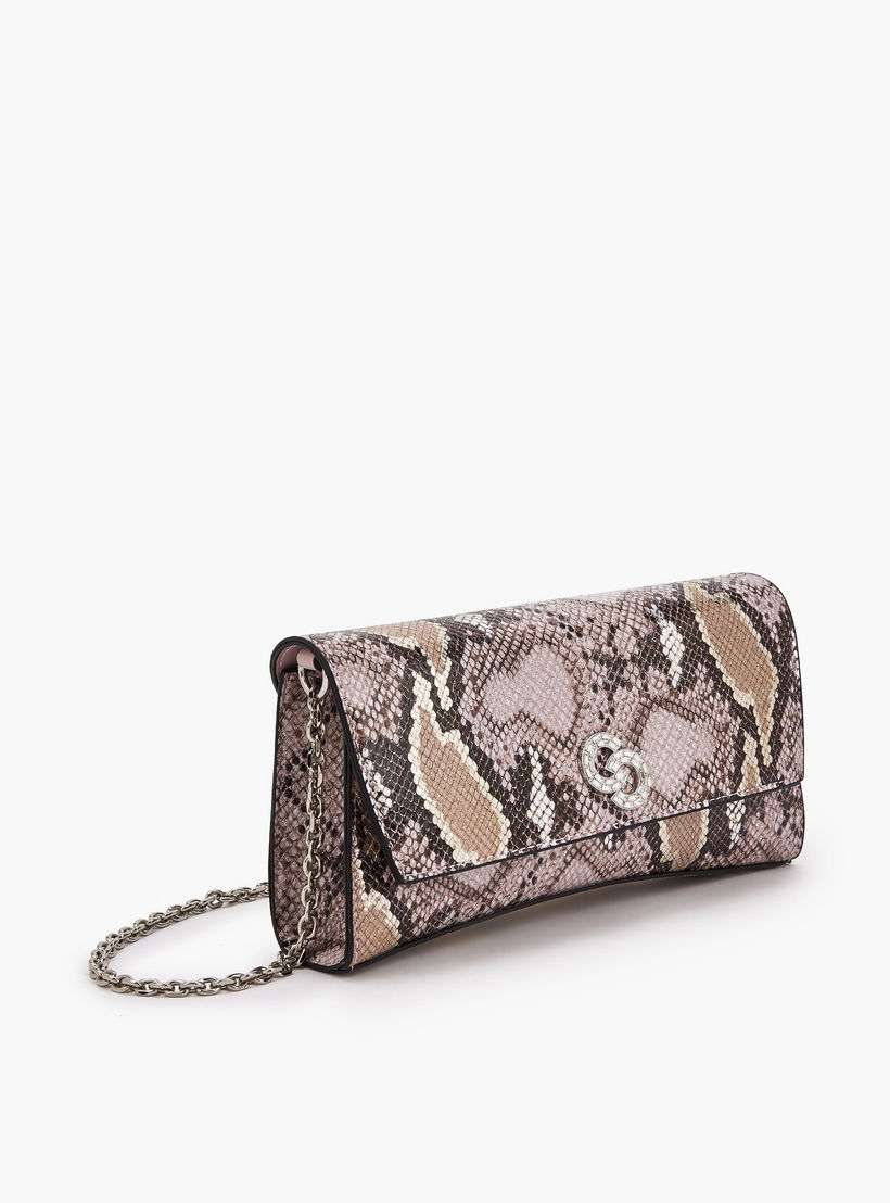 Celeste Animal Print Clutch with Chain Strap-women-bagsandwallets-handbags-image-7