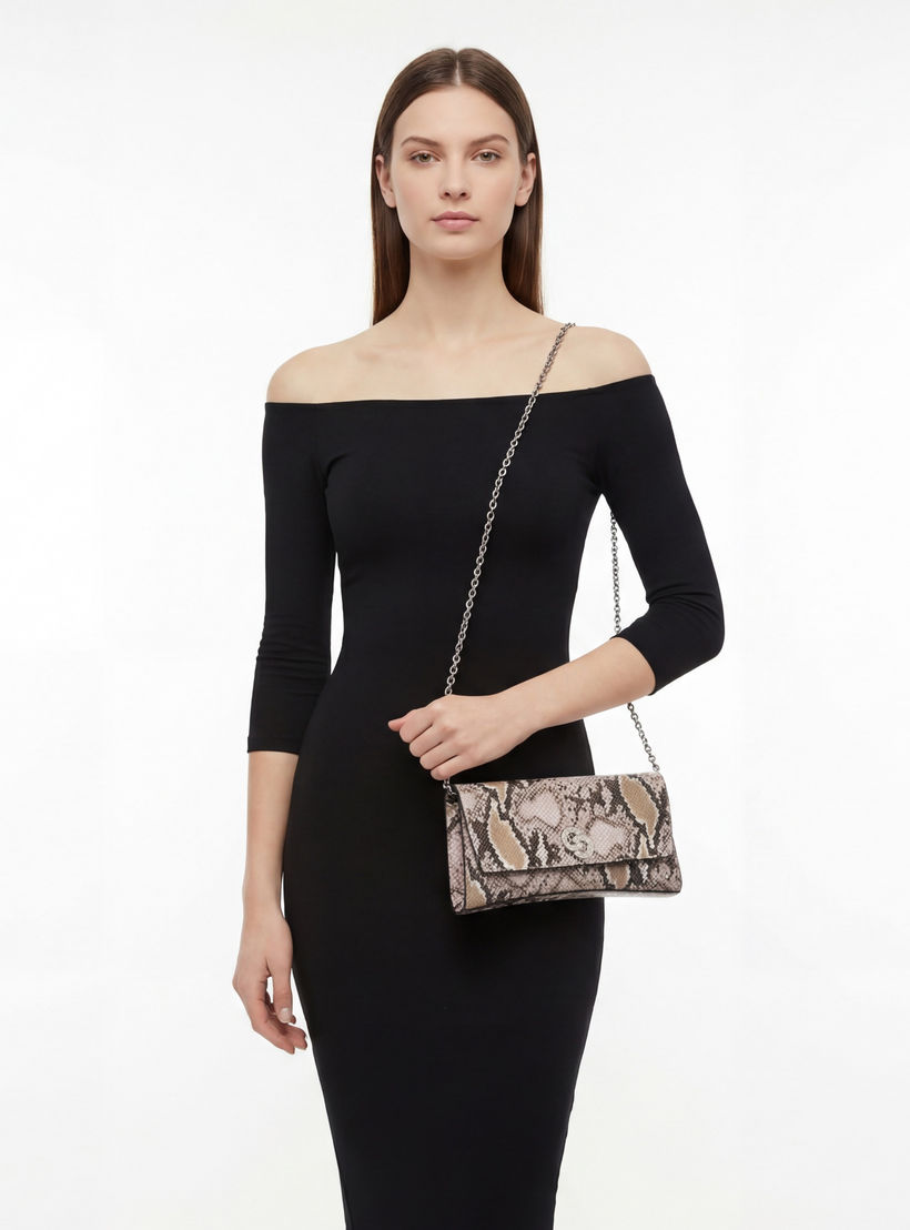 Celeste Animal Print Clutch with Chain Strap-women-bagsandwallets-handbags-image-2