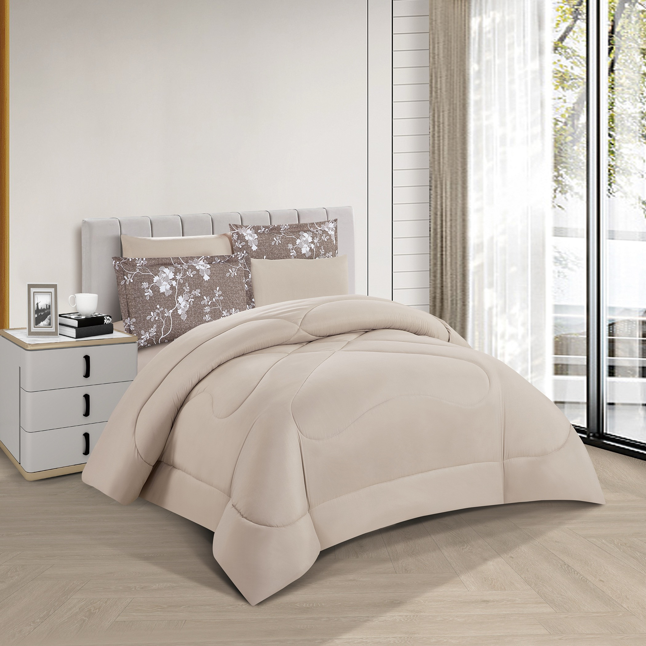 Printed Reversible Comforter King Set-household-bedding-comfortersandbedspreads-comforters-image-2