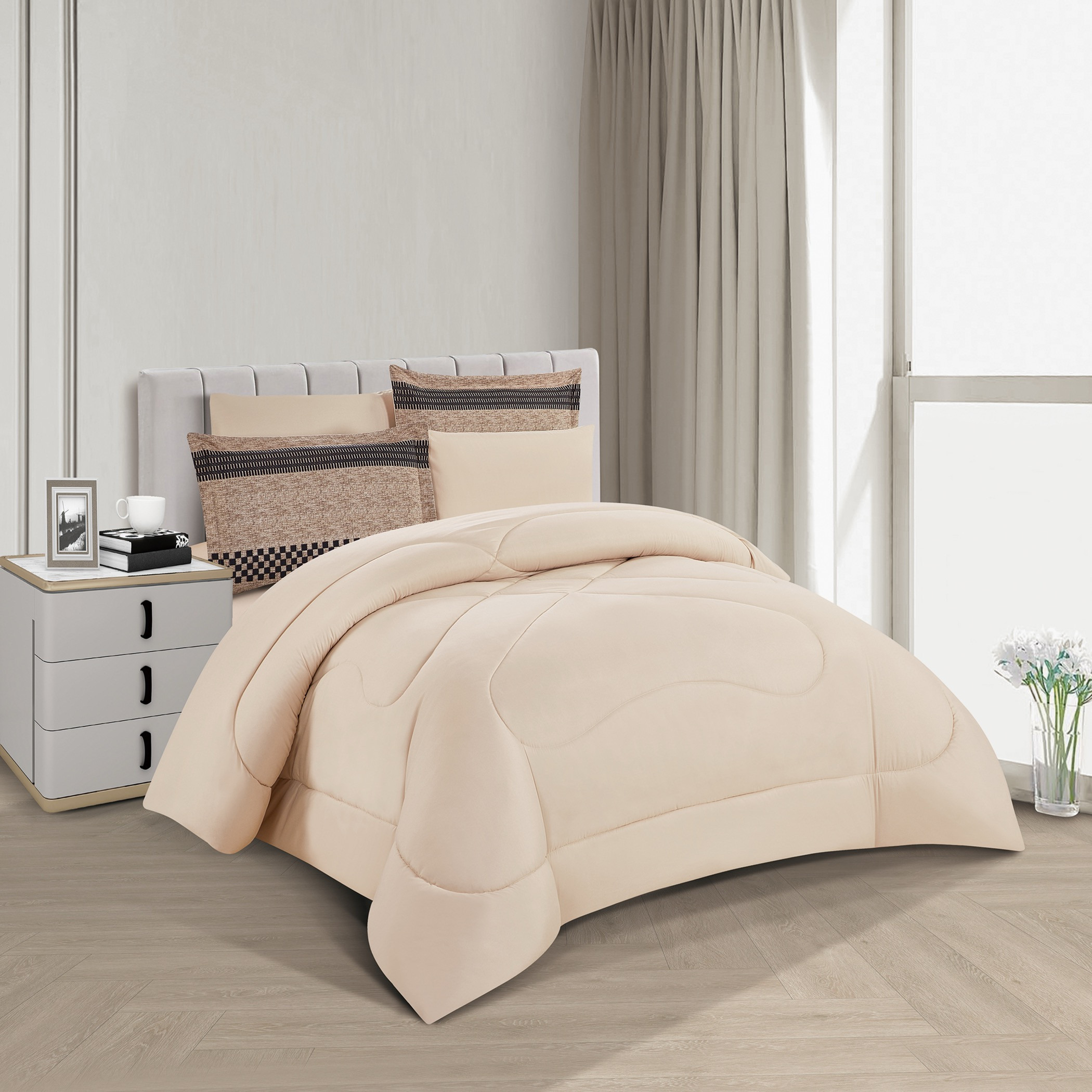 Printed Reversible Comforter King Set-household-bedding-comfortersandbedspreads-comforters-image-2