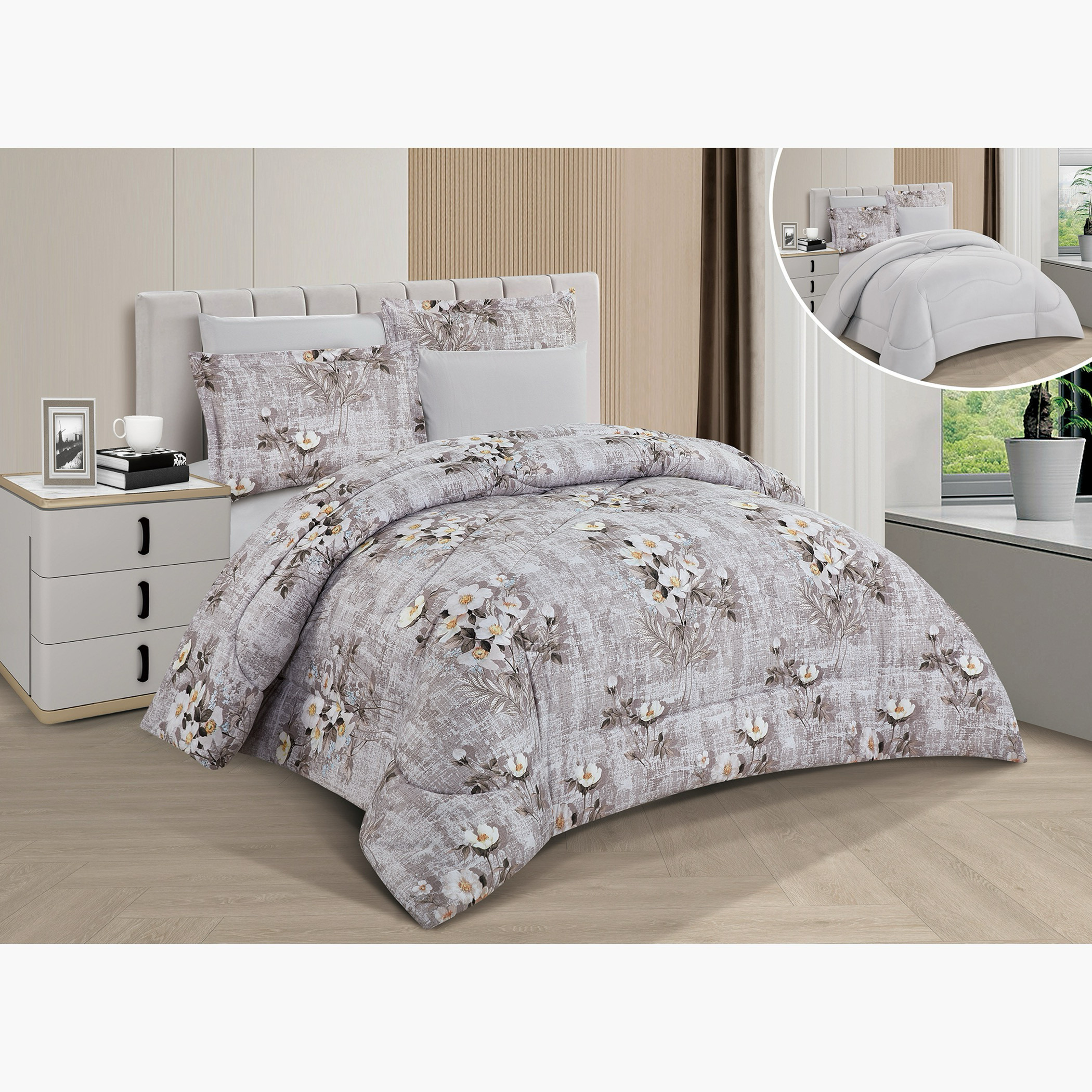 طقم لحاف ملكي مزهر قابل للعكس-household-bedding-comfortersandbedspreads-comforters-image-7