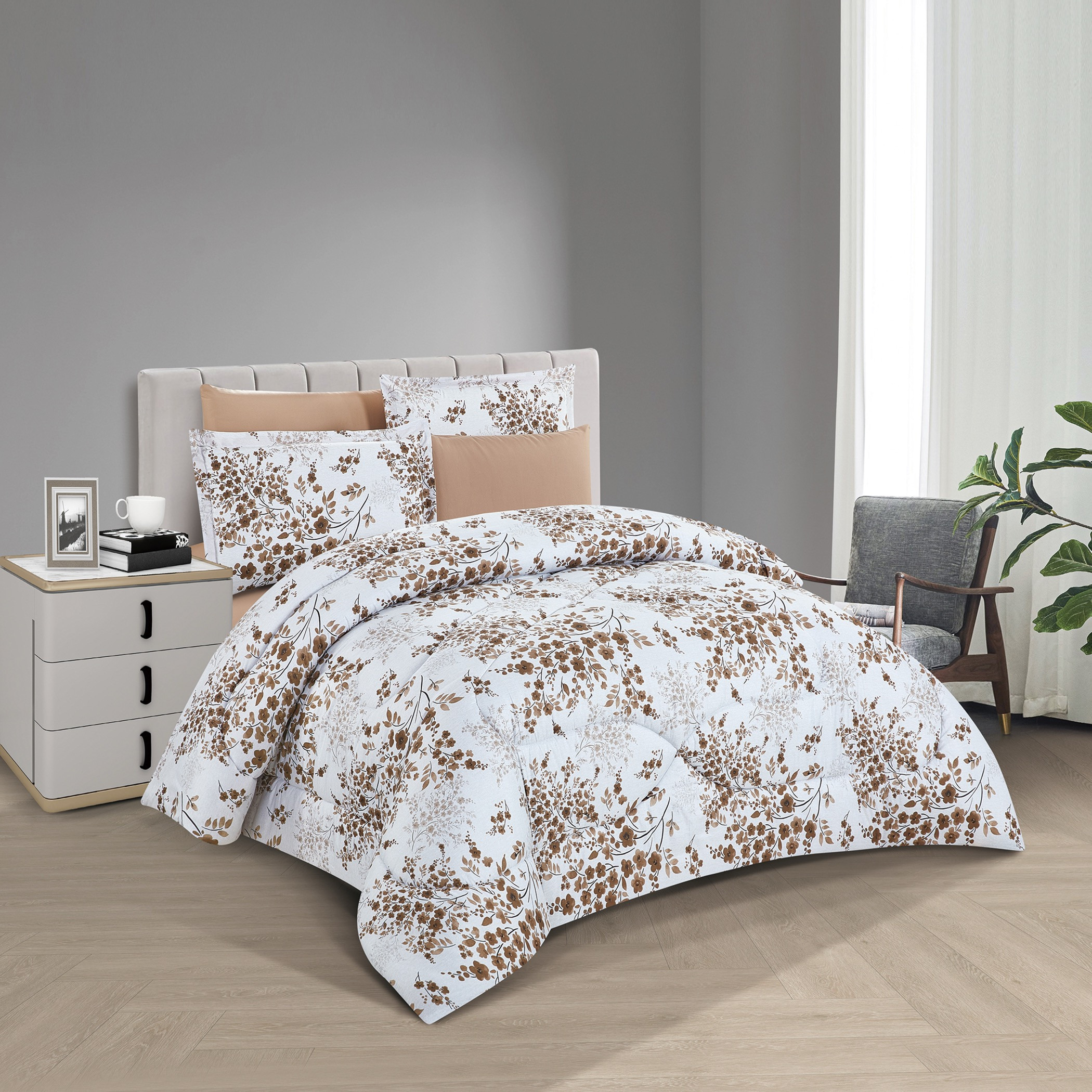 Printed Reversible Comforter King Set-household-bedding-comfortersandbedspreads-comforters-image-2