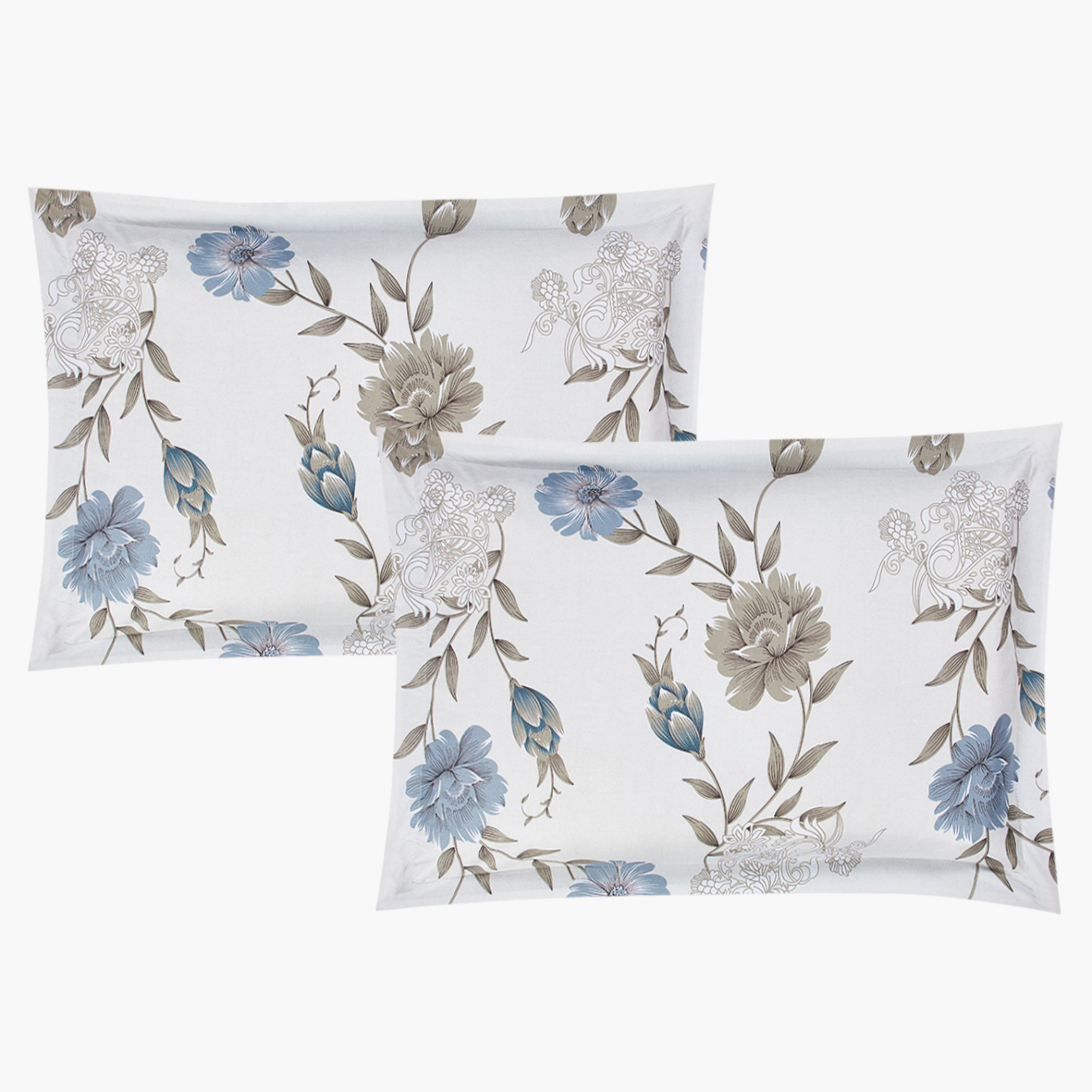 Floral Reversible Comforter King Set-household-bedding-comfortersandbedspreads-comforters-image-4