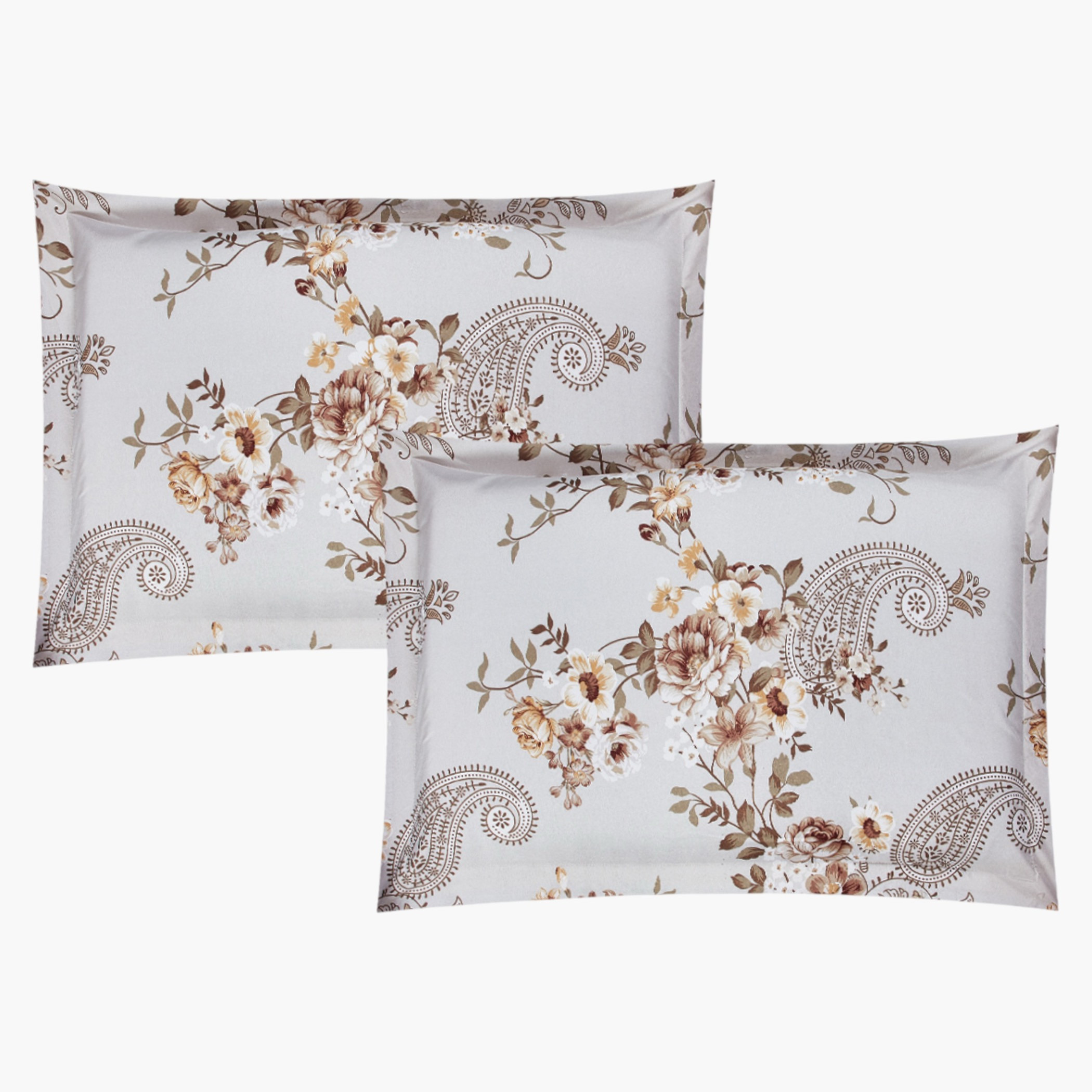 طقم لحاف ملكي قابل للعكس بنقشة زهور-household-bedding-comfortersandbedspreads-comforters-image-4