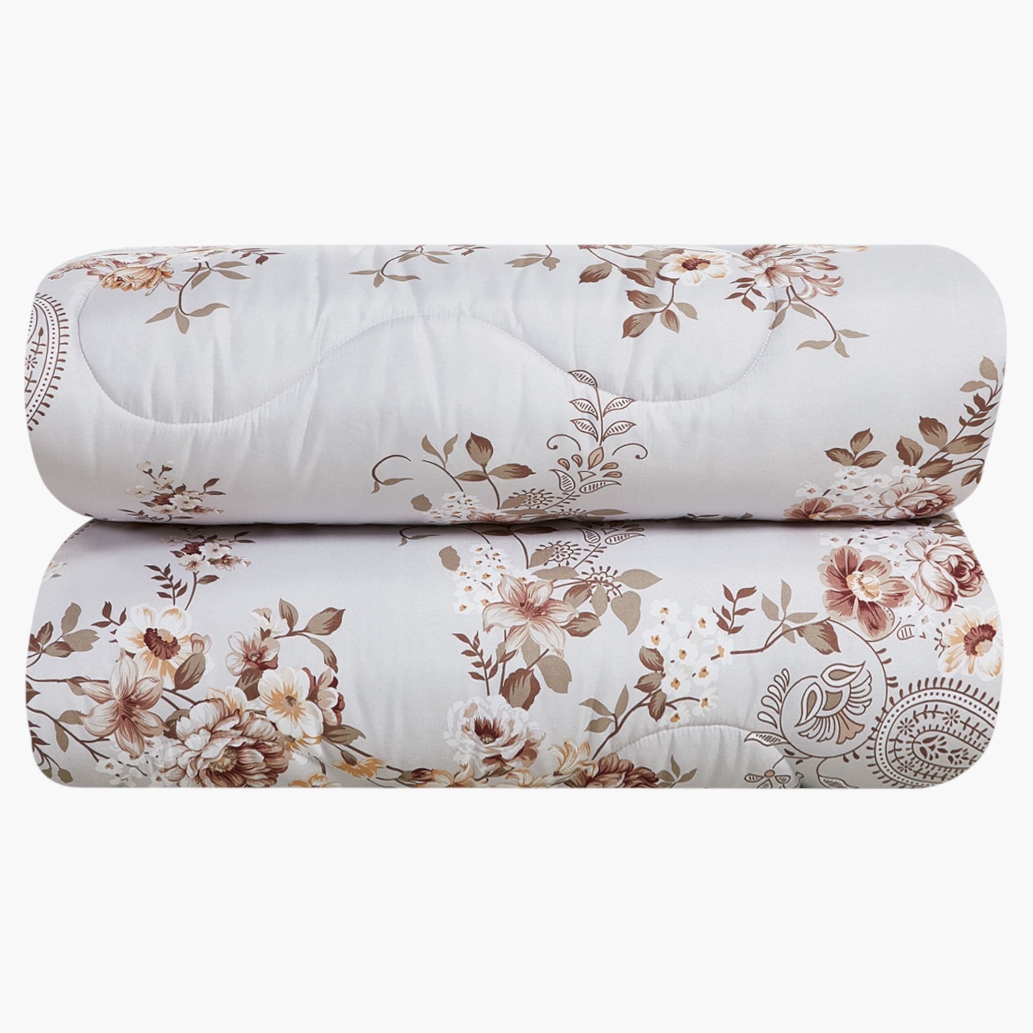 طقم لحاف ملكي قابل للعكس بنقشة زهور-household-bedding-comfortersandbedspreads-comforters-image-5