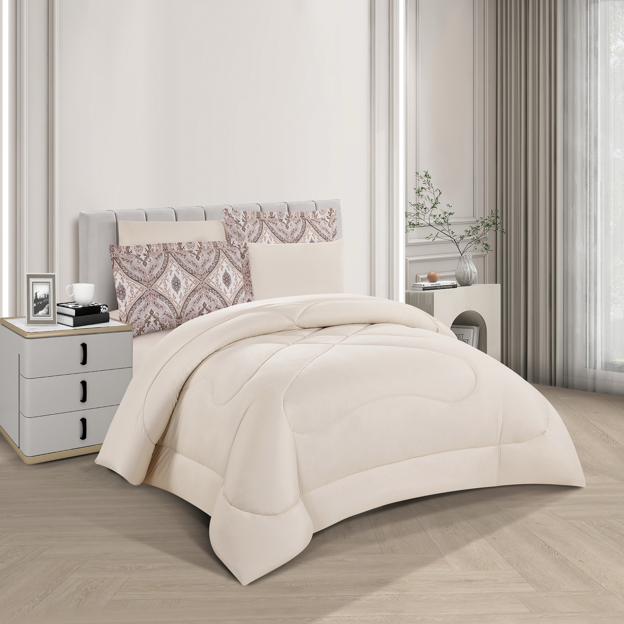 طقم لحاف مطبوع وجهين توأم-household-bedding-comfortersandbedspreads-bedinabag-image-2