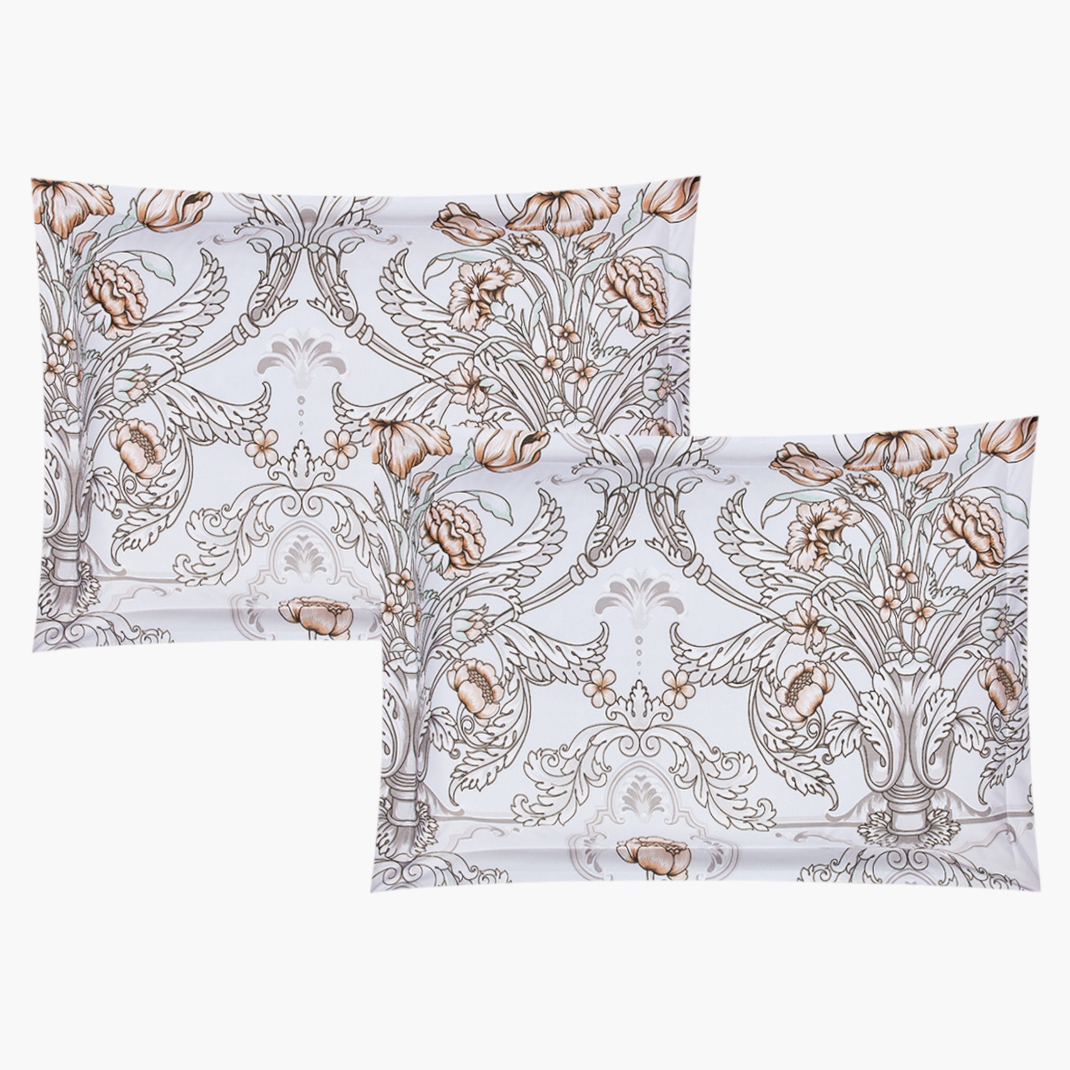 Floral Printed Reversible Comforter Set-household-bedding-comfortersandbedspreads-comforters-image-3