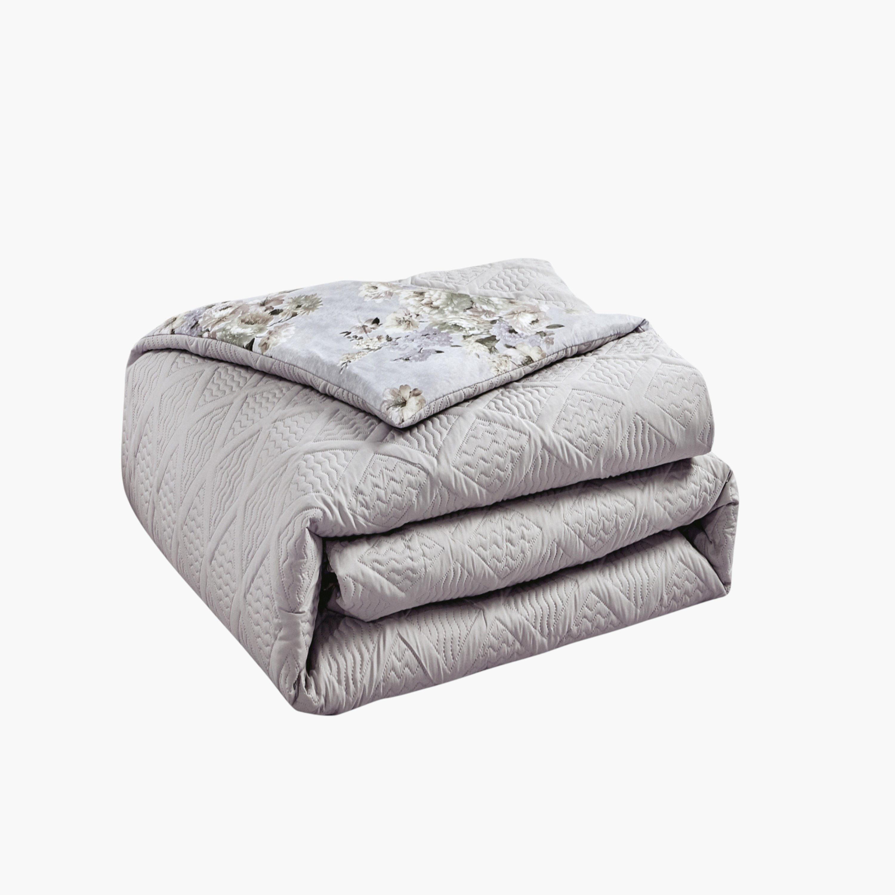 Floral Reversible Comforter Twin Set-household-bedding-comfortersandbedspreads-comforters-image-5