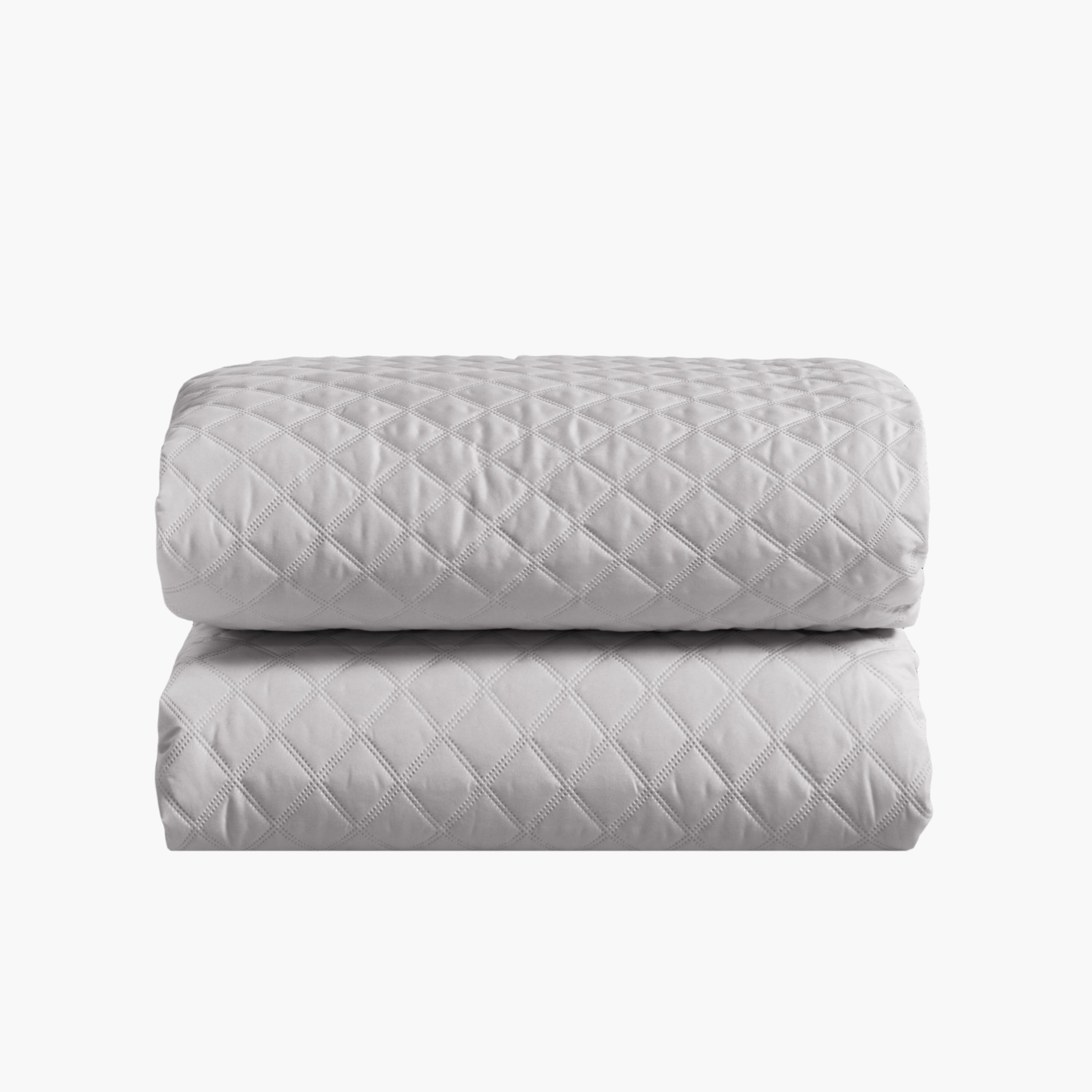 Quilted Pattern Comforter Set Grey-household-bedding-comfortersandbedspreads-comforters-image-5