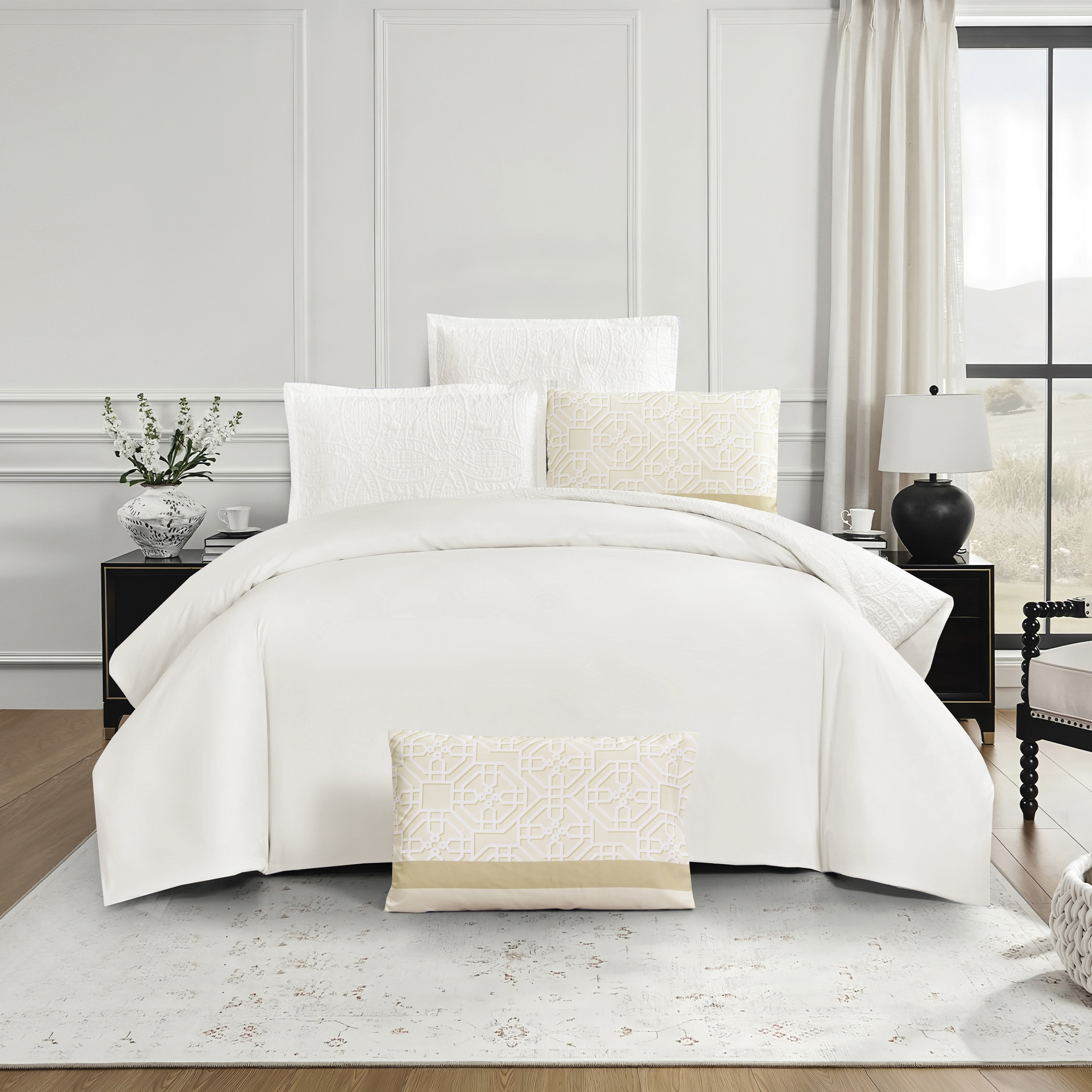 Embossed Comforter Bedding Set-household-bedding-comfortersandbedspreads-comforters-image-2