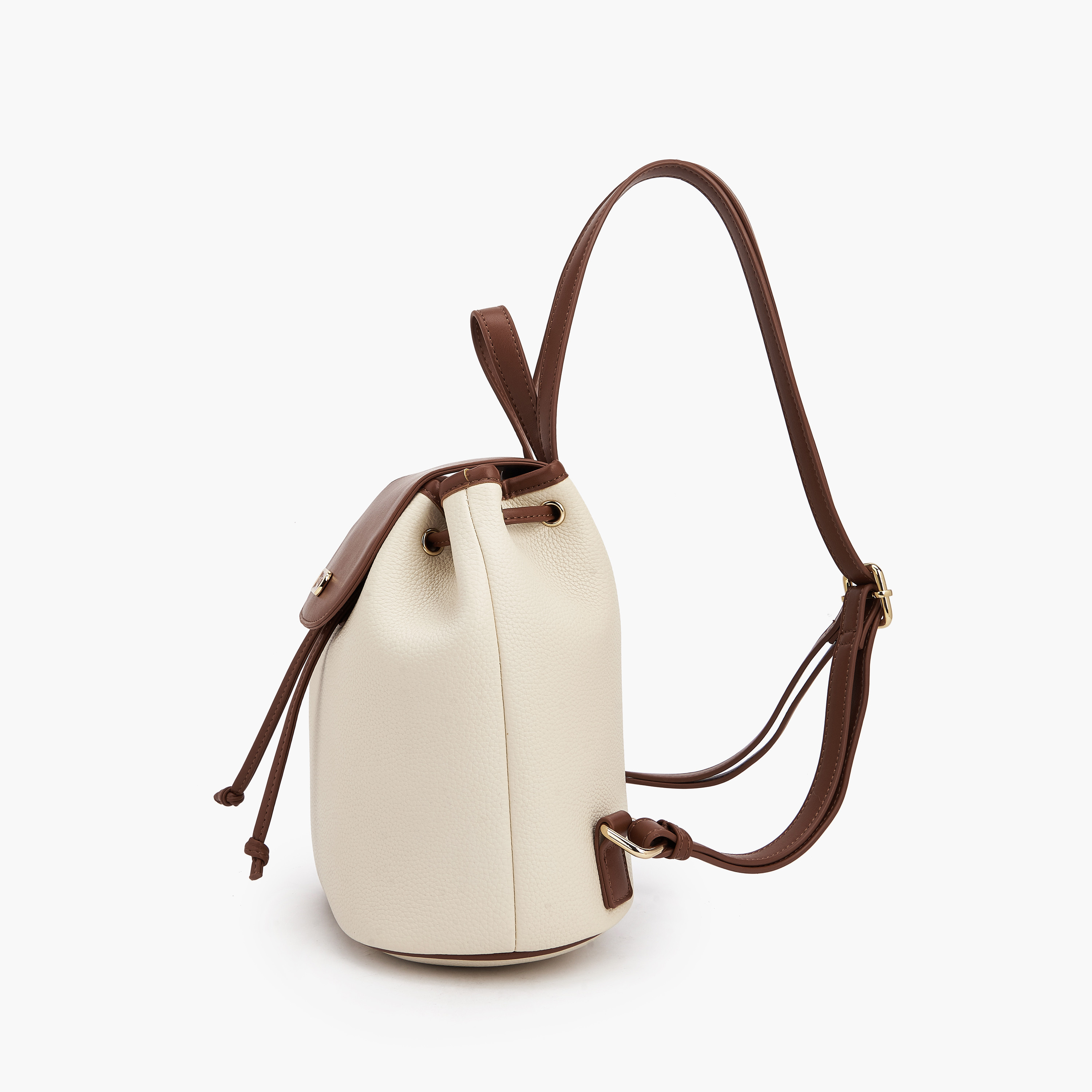 Missy Textured Backpack with Flap Closure-women-bagsandwallets-backpacks-image-5