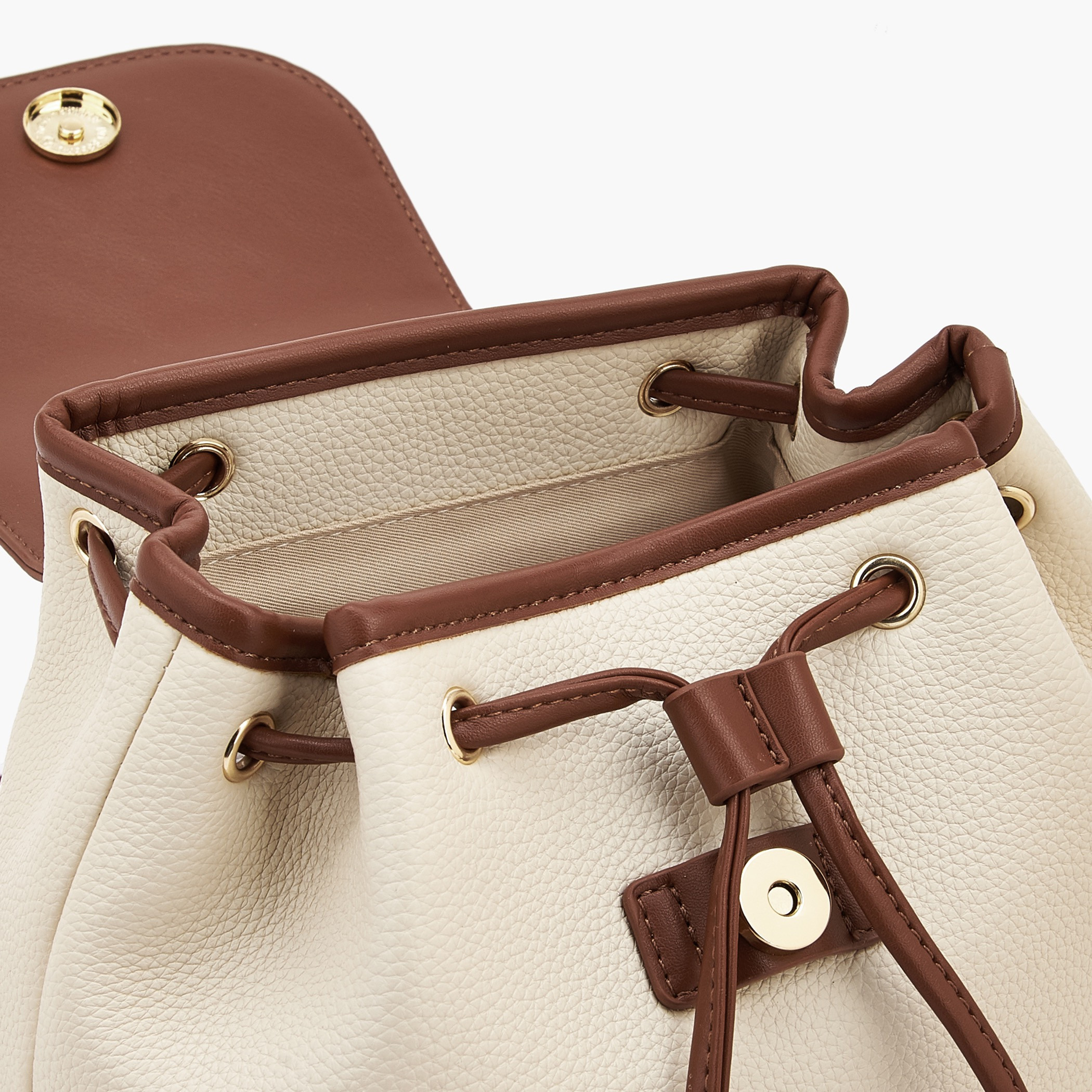 Missy Textured Backpack with Flap Closure-women-bagsandwallets-backpacks-image-7