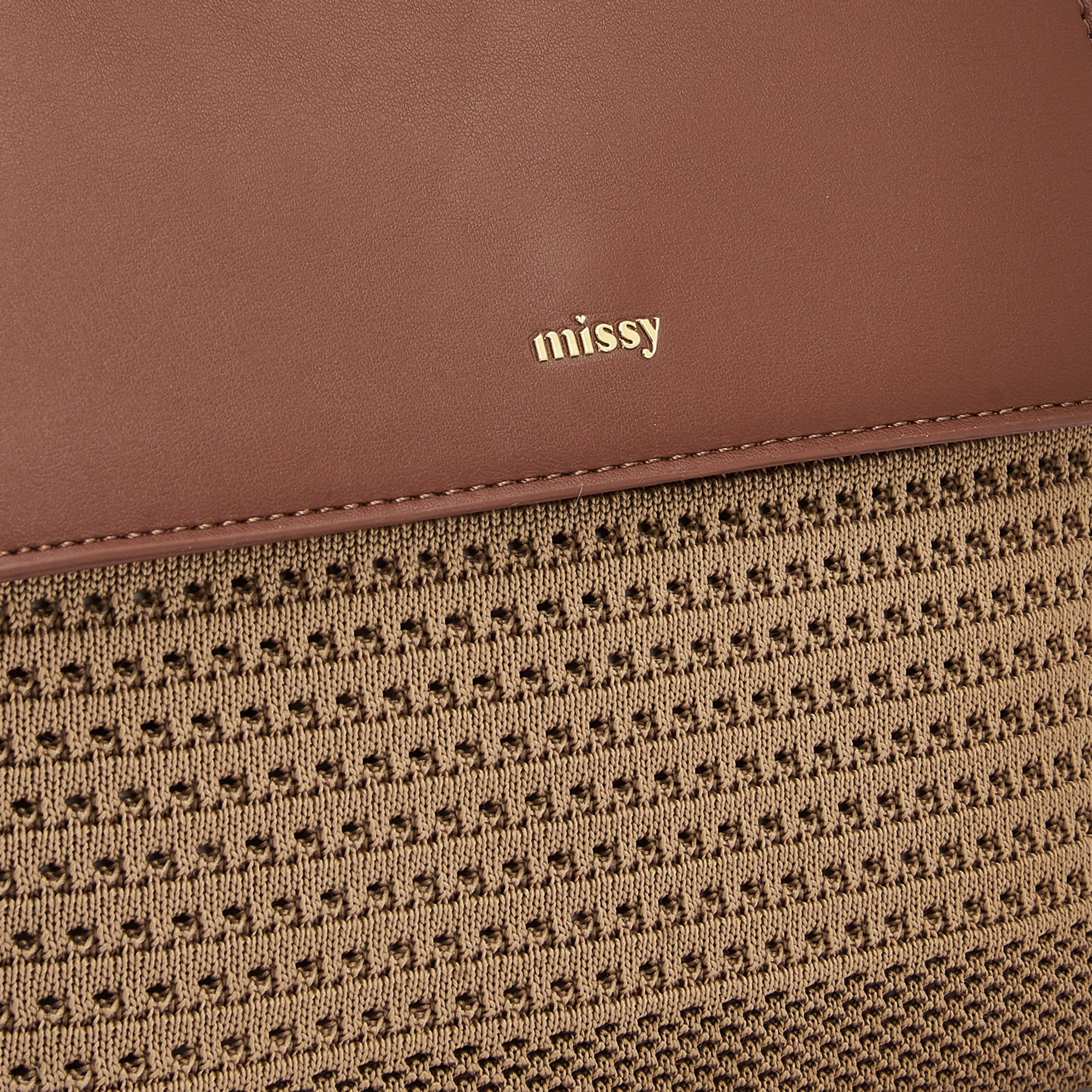 Missy Textured Backpack with Flap Closure-women-bagsandwallets-backpacks-image-4