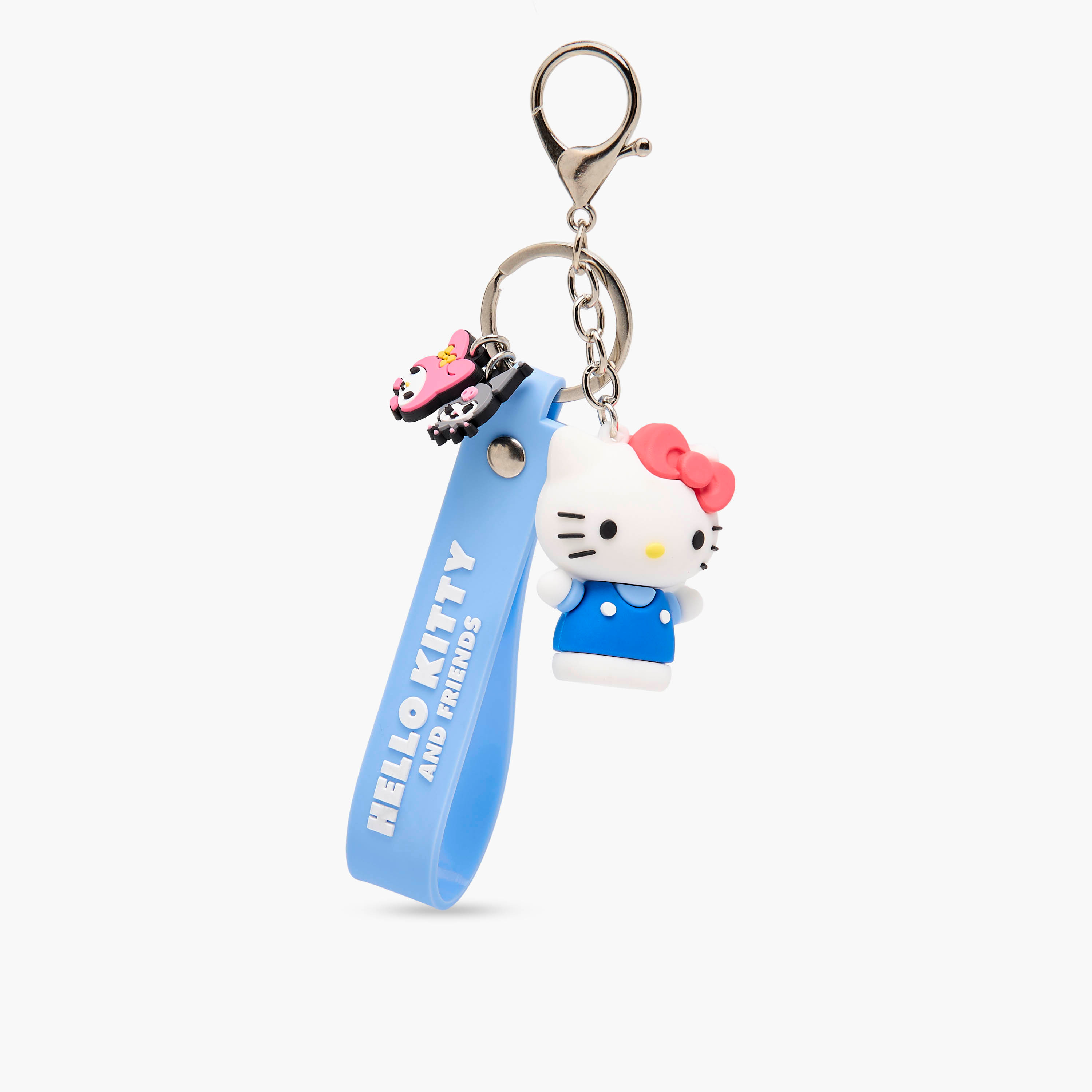 Hello Kitty Keychain with Lobster Hook-girls-accessories-keyringsandbagcharms-image-1