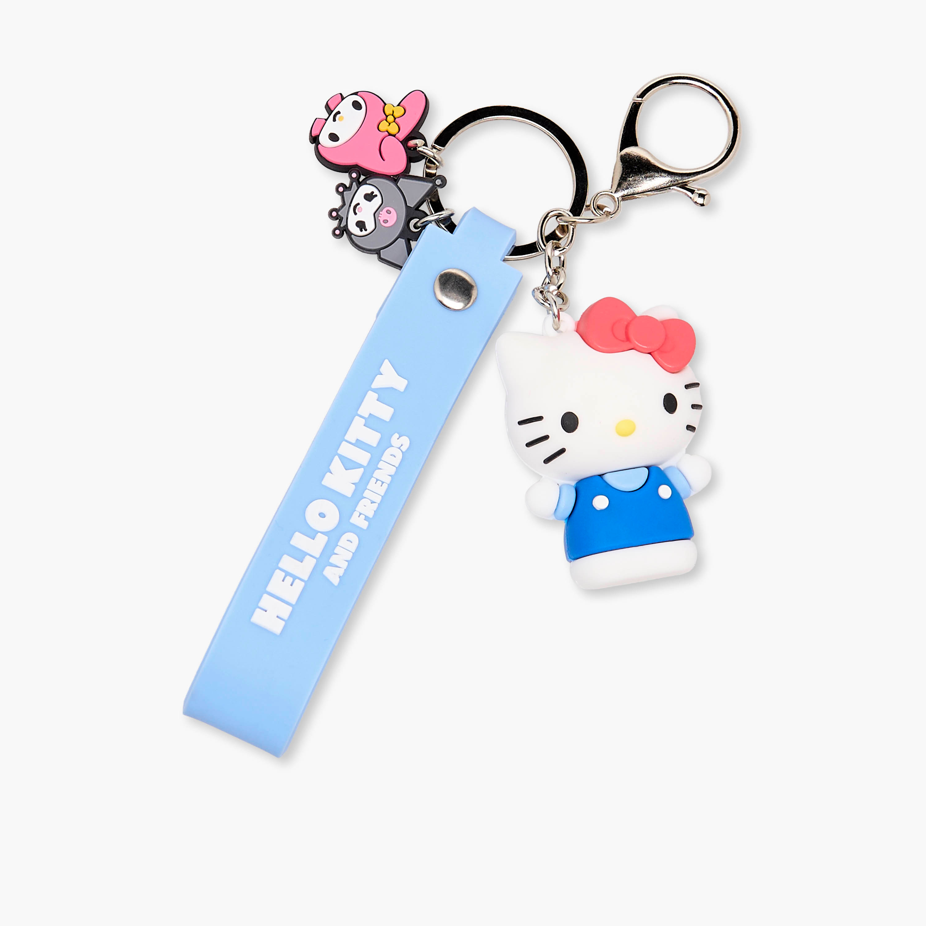 Hello Kitty Keychain with Lobster Hook-girls-accessories-keyringsandbagcharms-image-2